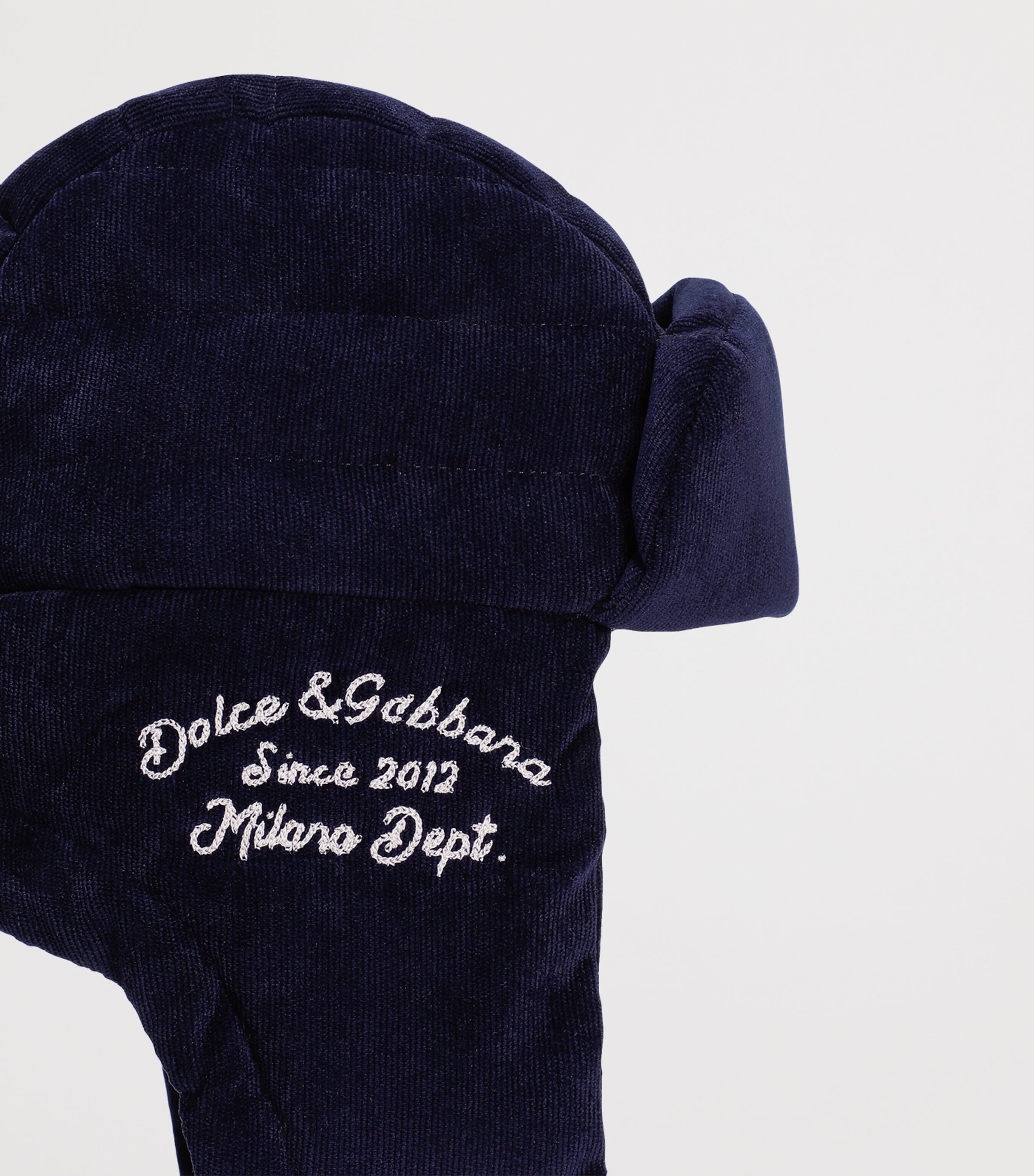 Velvet Ear-Warmer Hat B3895-NAVY BLUE Image 2