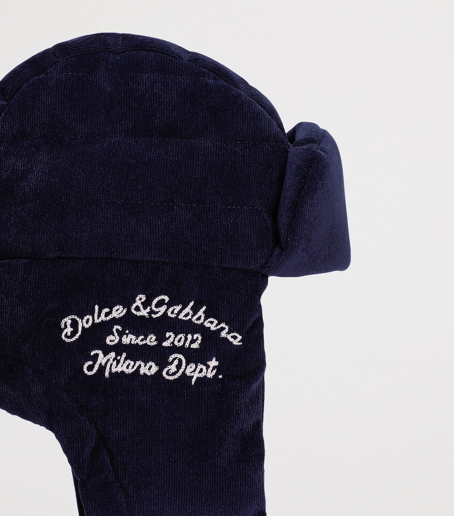 Velvet Ear-Warmer Hat B3895-NAVY BLUE Image 2