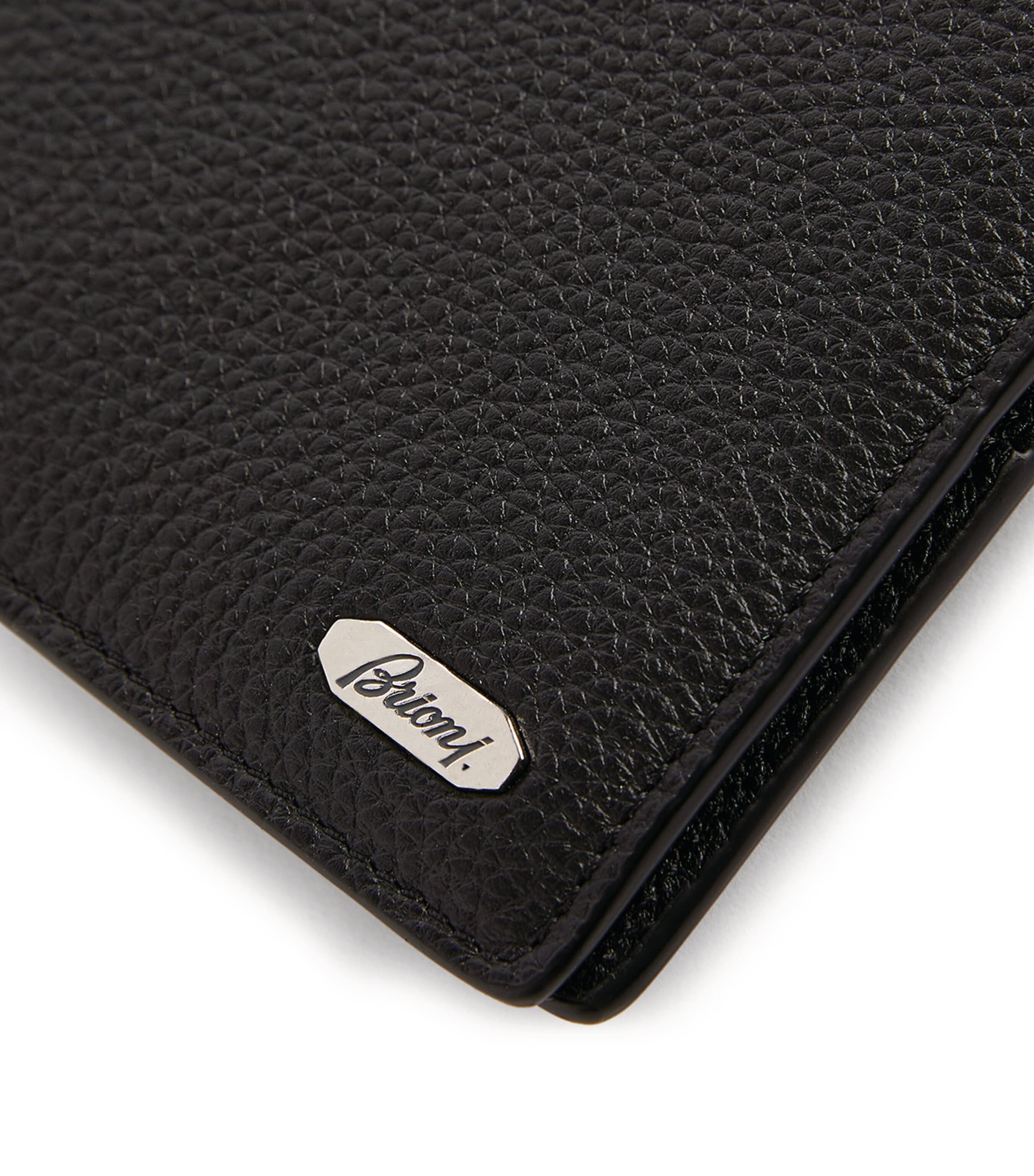 Leather Logo Plaque Wallet 1028 Image 5