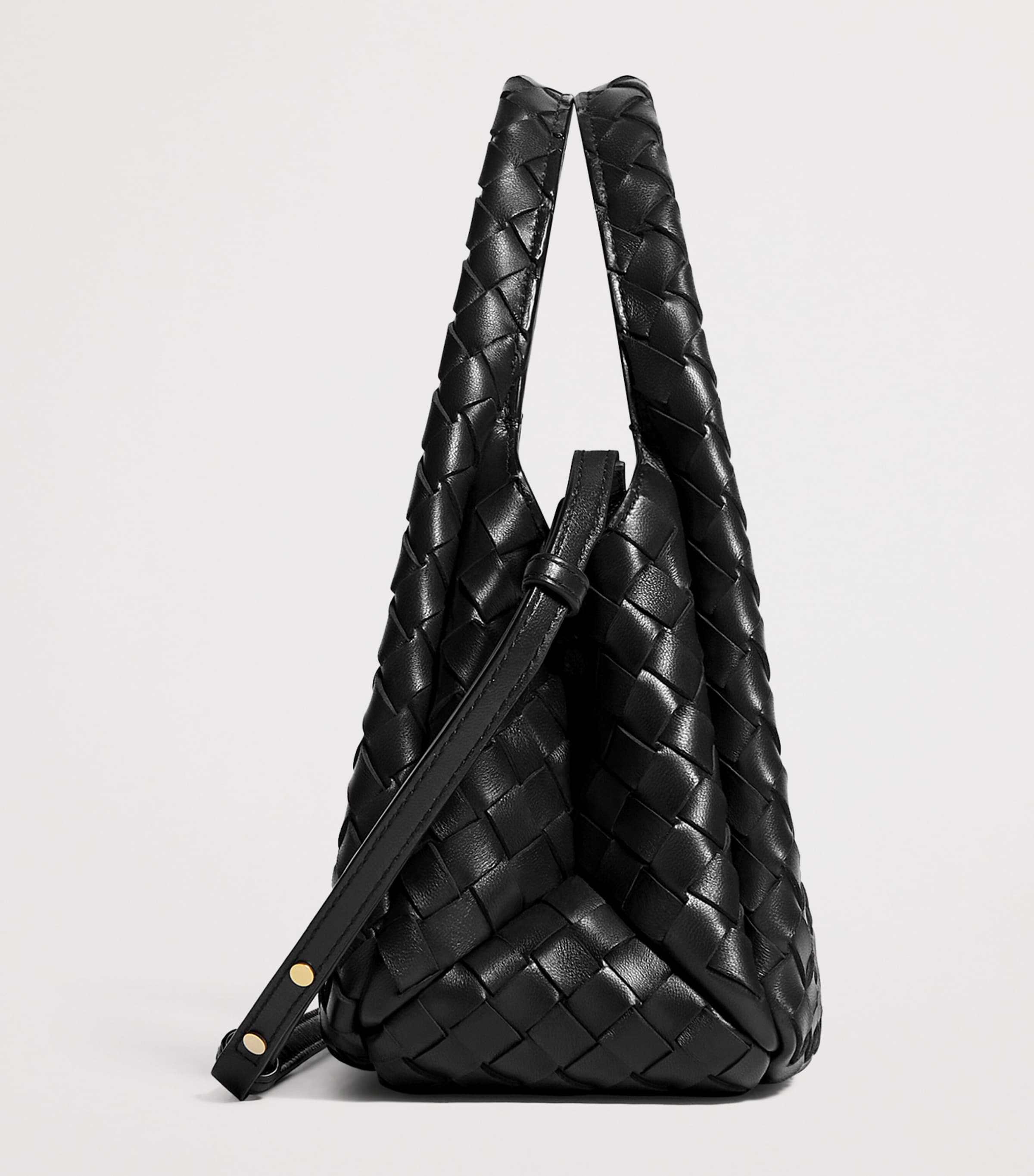Bottega Veneta Baby Lambskin Campana Shoulder Bag Image 2