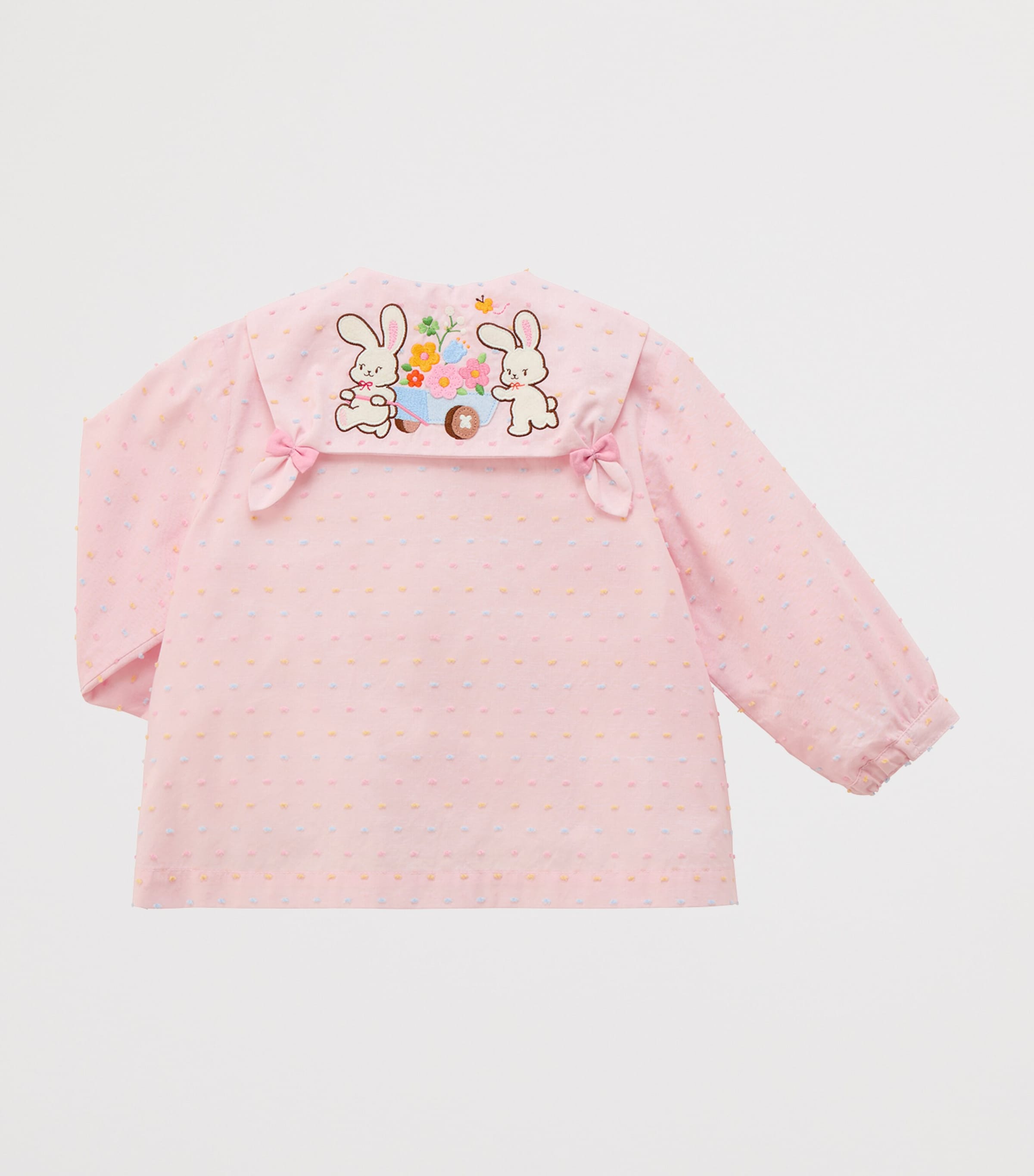 Miki House Cotton-Blend Collared Blouse (2-7 Years) Image 3