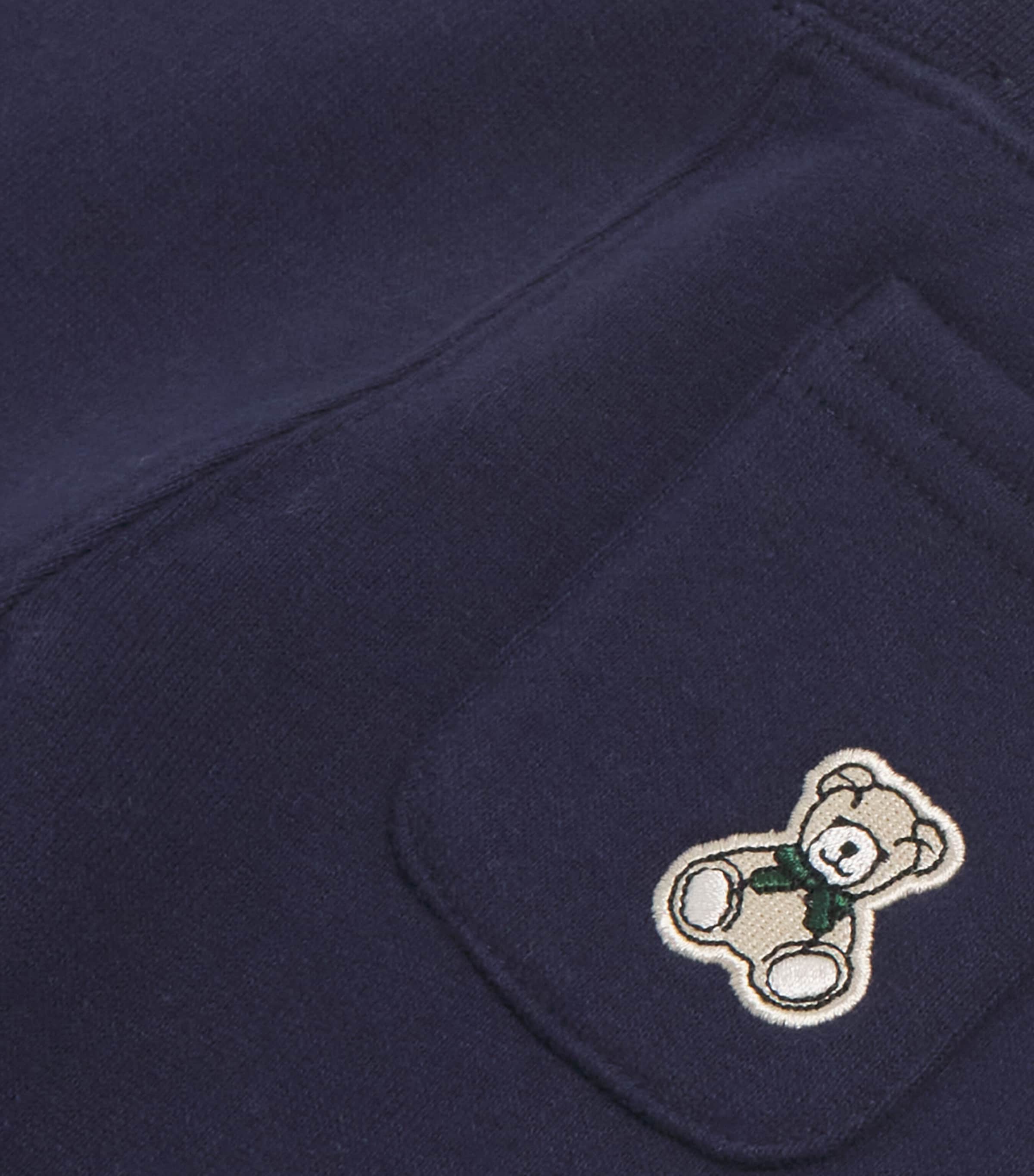 Cotton Sweatpants (0-18 Months) NAVY Image 4