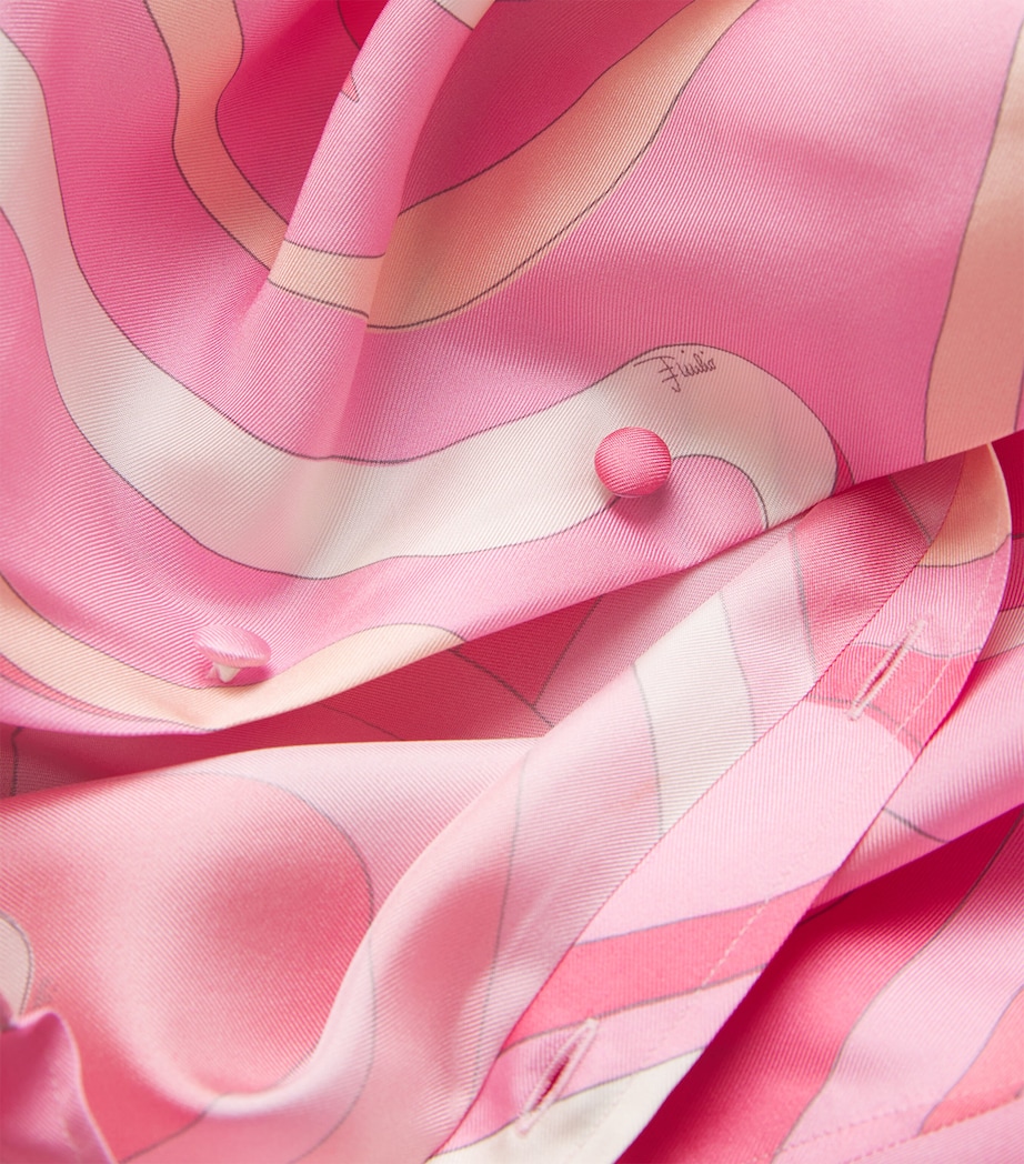 Silk Printed Blouse 028 ROSA Image 6