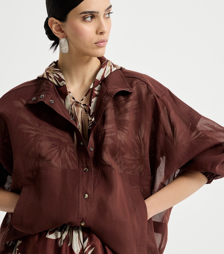 Cotton Organza Jacket C9092 Image 4