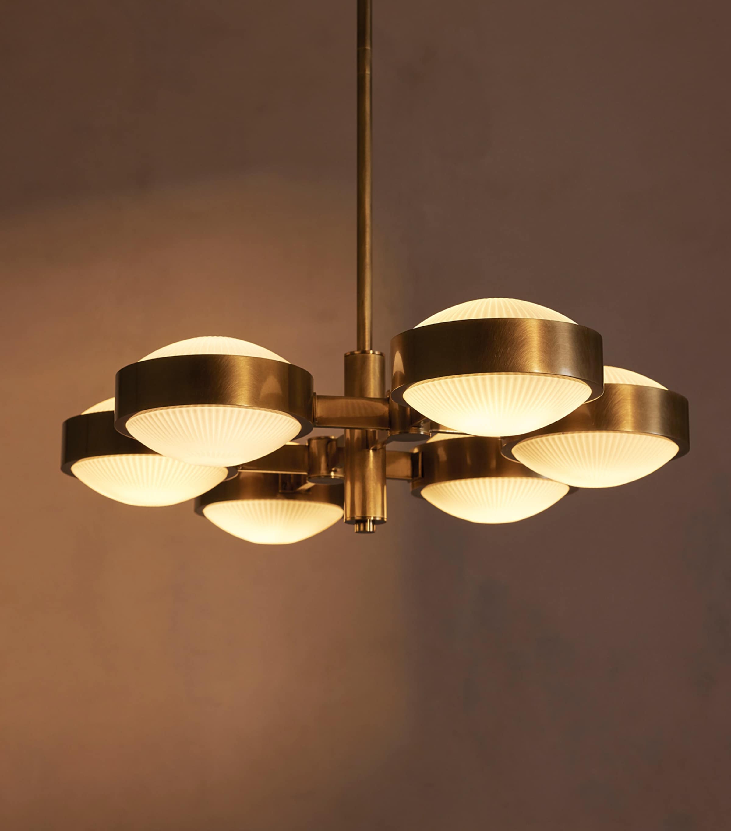 Soho Home Edith Chandelier Neutral Image 2