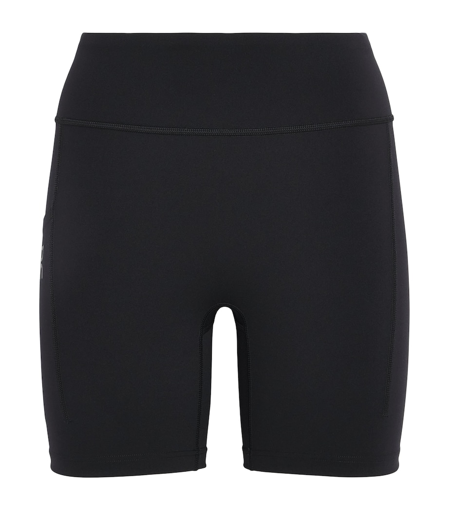 On Womens Performance Tight Shorts Black Image 1