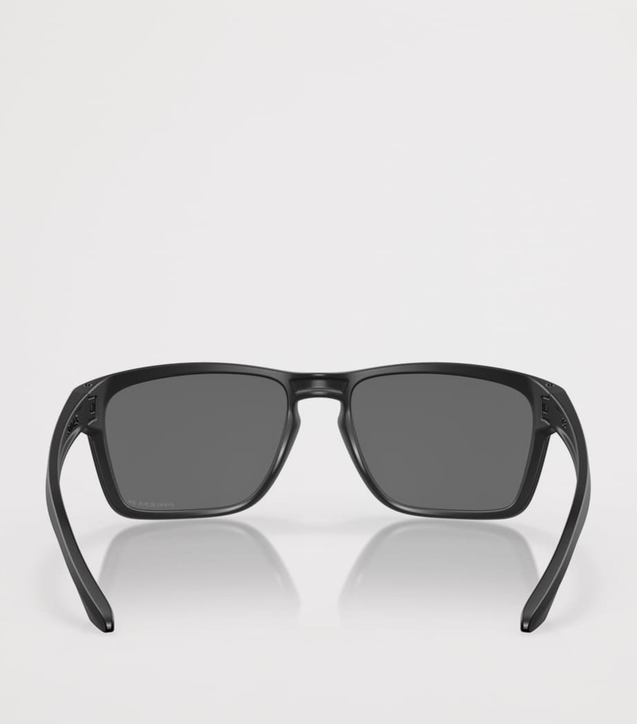 Oakley Sylas Rectangle Sunglasses Black Image 4