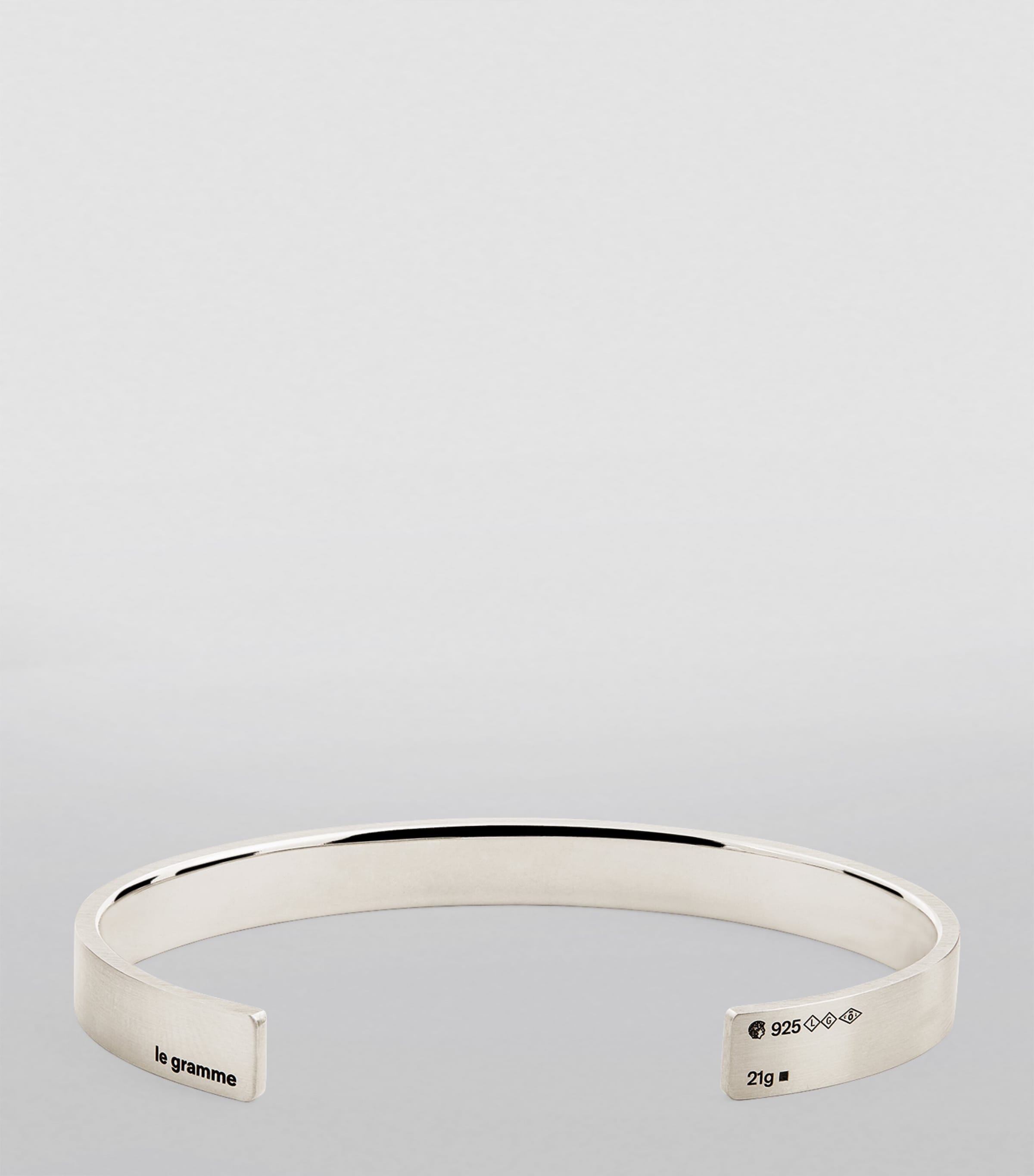 Sterling Silver Le 21g Bangle SILVER Image 2