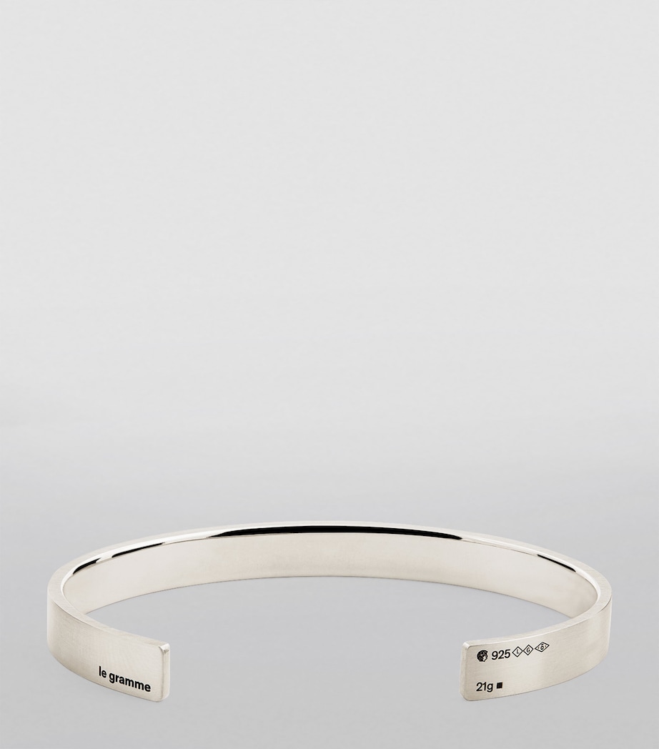 Sterling Silver Le 21g Bangle SILVER Image 2