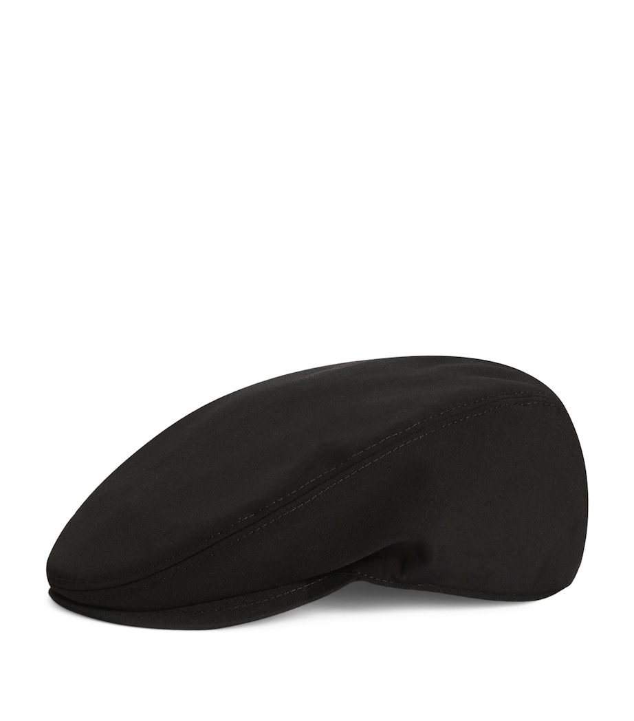 Dolce&Gabbana Virgin Wool Flat Cap Black Image 1