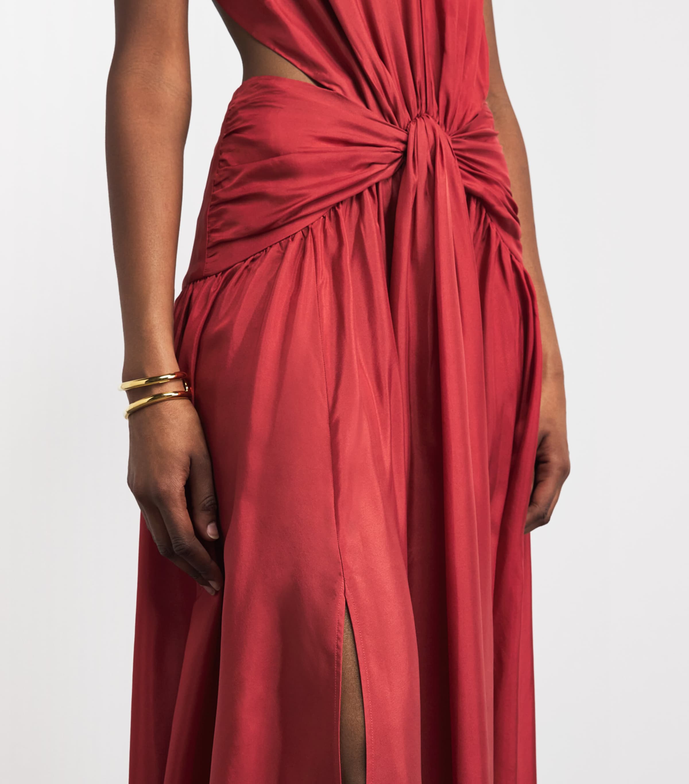 Zimmermann Womens Silk Indra Maxi Dress Ras Raspberry Image 5