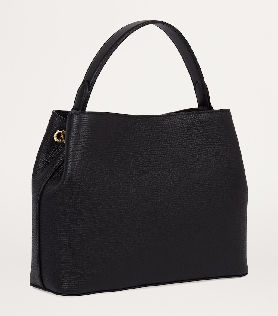 Ludlow Leather Day Top-Handle Bag BLACK Image 3