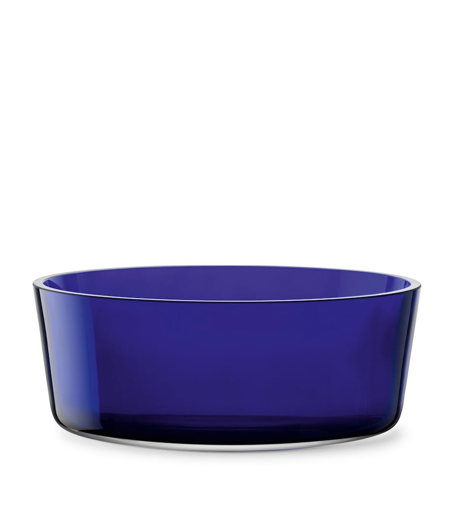 Set of 2 Glass Collective Bowls (30cm) COBALT Image 1