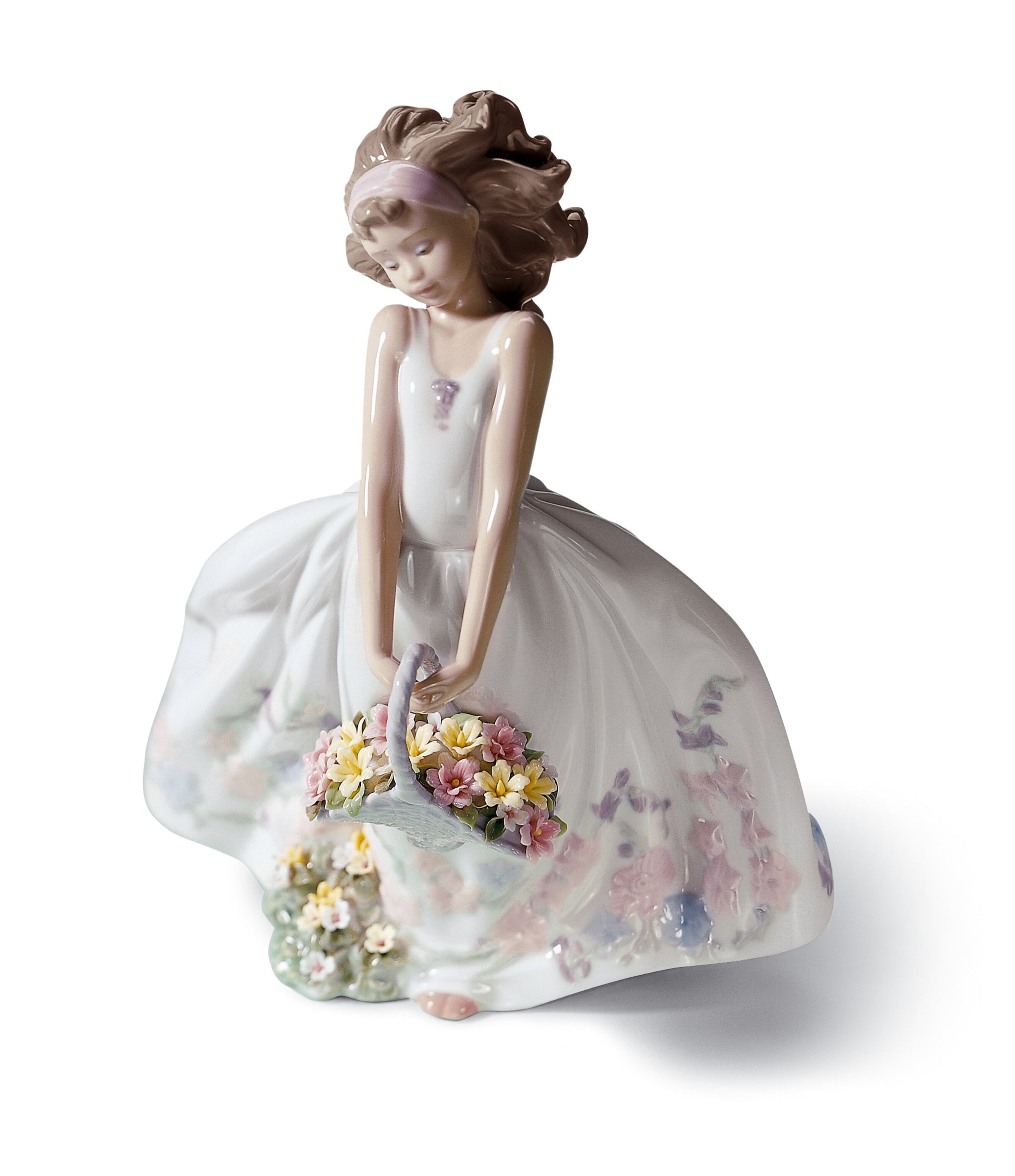 Lladró Wild Flowers Figurine Image 2