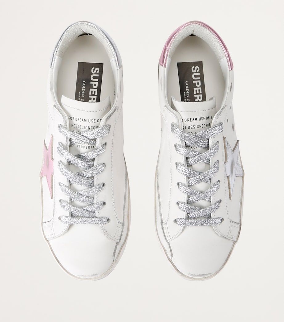 Leather Exclusive Super-Star Sneakers WHITE/COMB Image 6