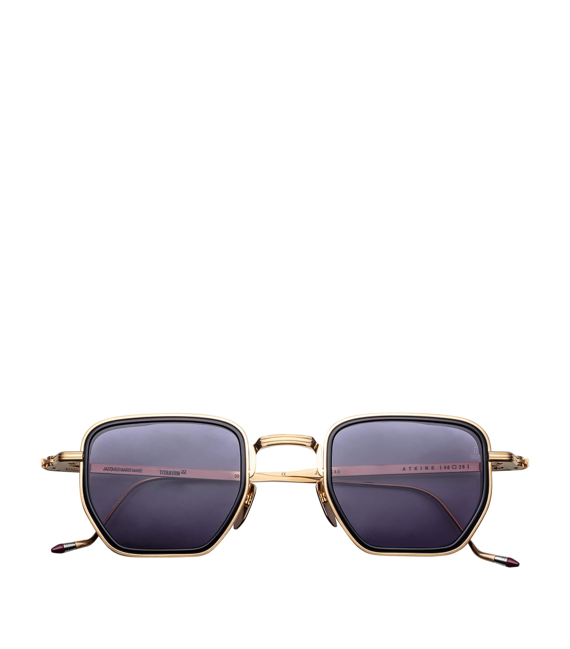 Jacques Marie Mage Metal Atkins Sunglasses | Men New In | Holiday Shop | Mens | Sunglasses | Men Accessories | Designers | Jacques Marie Mage | Mens Accessories
