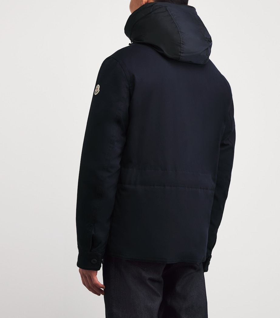 Double-Layered Hooded Arras Jacket 76I Image 4