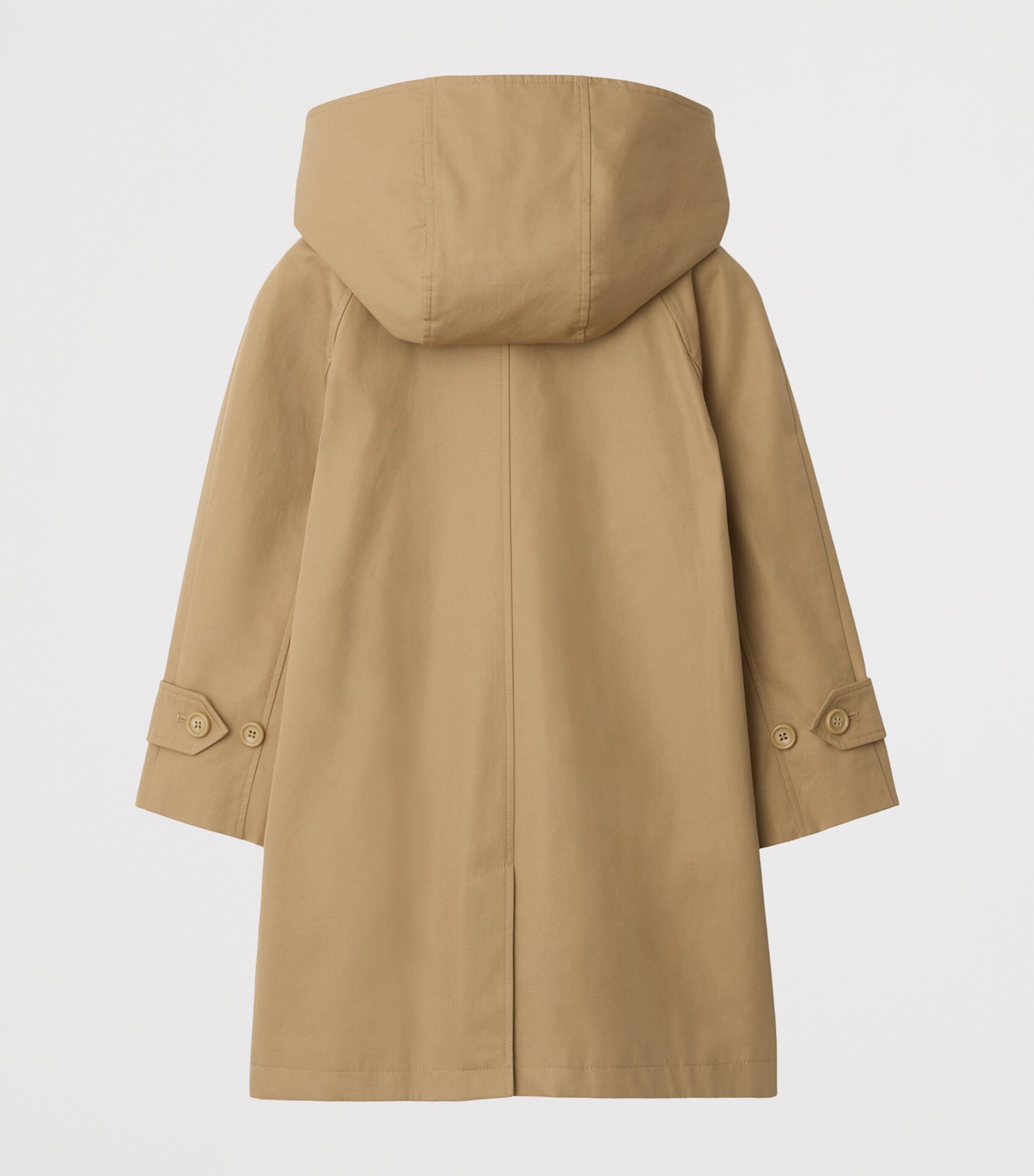 Burberry Kids Cotton Hooded Car Coat (3-12 Years) Harrods DE