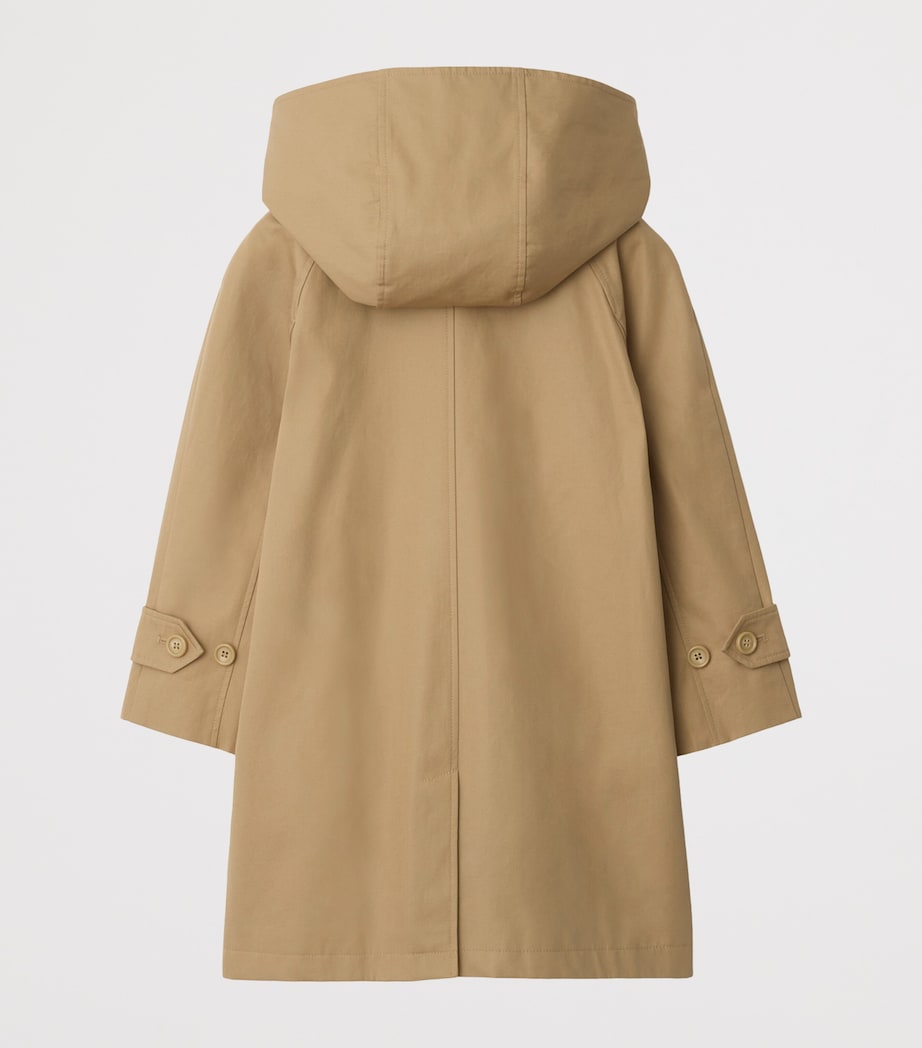 Cotton Hooded Car Coat (3-12 Years) SAND Image 2