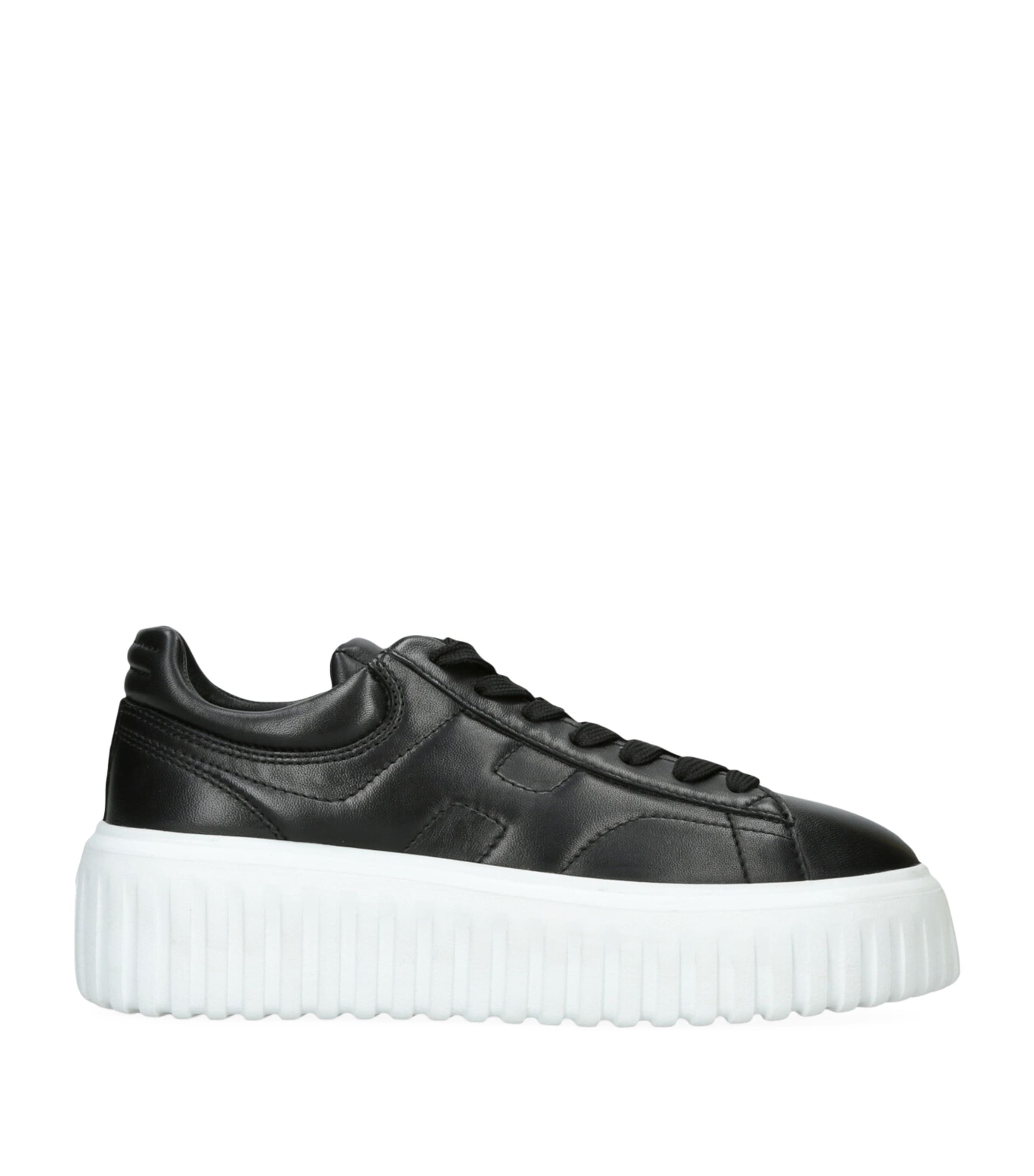 Hogan Leather Allaciato Sneakers | Women Shoes | Trainers | Low-Top Trainers | Designers | Hogan
