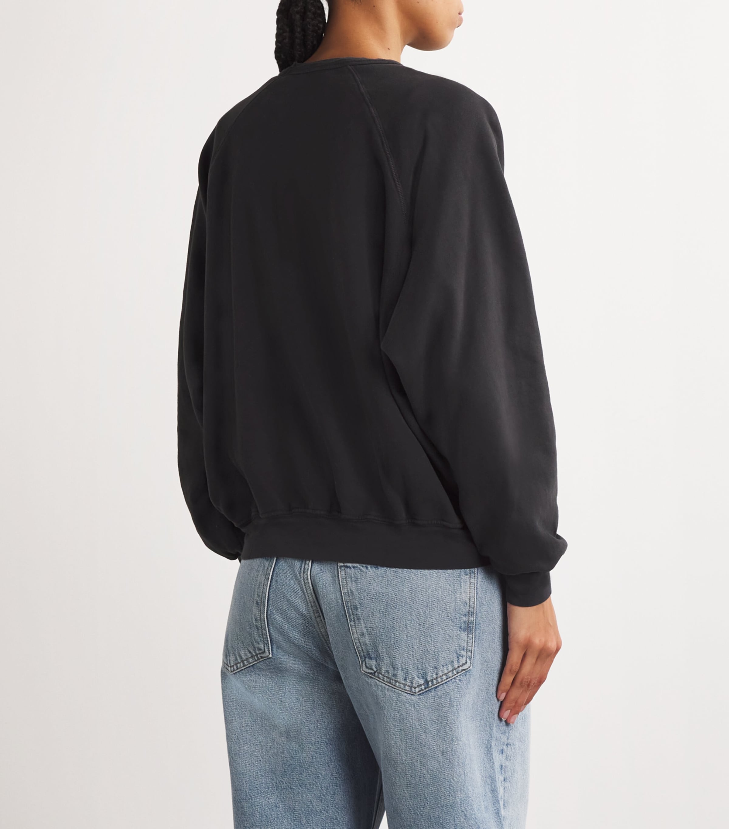 Cotton The Biggie Concert Sweatshirt FADED BLACK Image 4