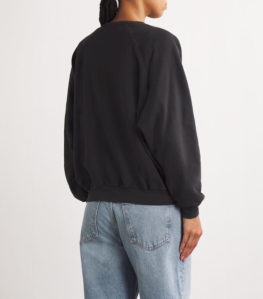 Cotton The Biggie Concert Sweatshirt FADED BLACK Image 4