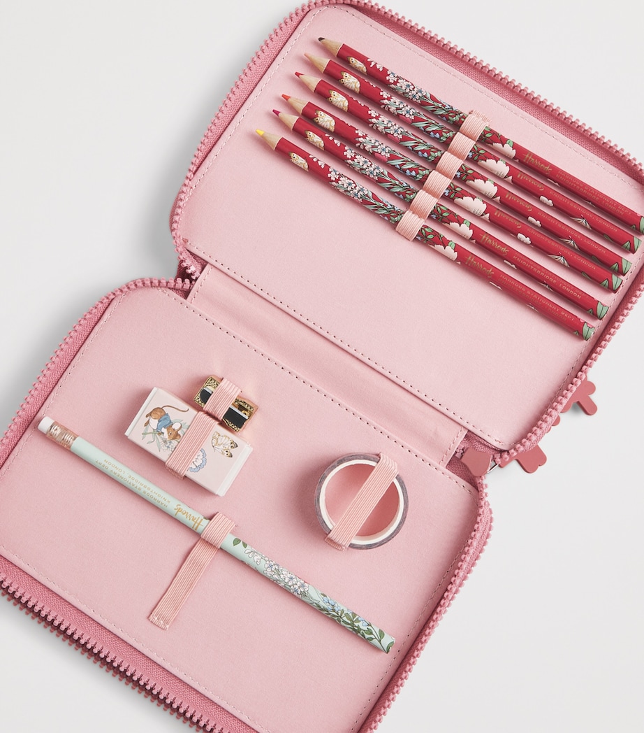 Harrods Woodland Fairy Pencil Case Pink Image 3