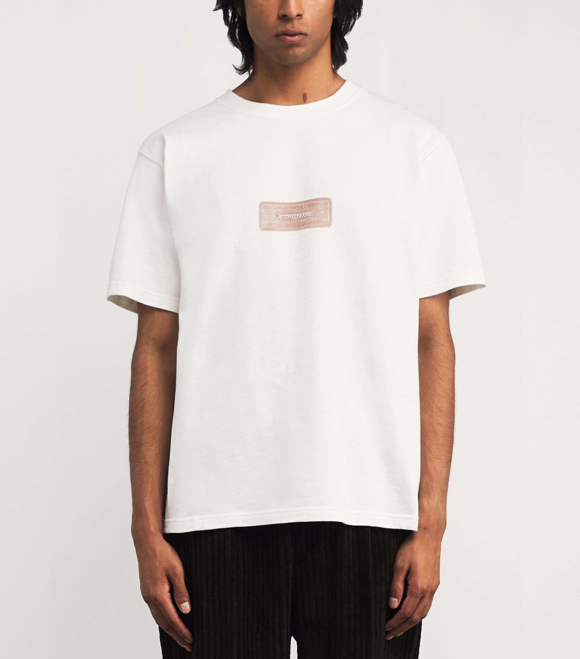 Cotton Logo T-Shirt V0099 Image 3