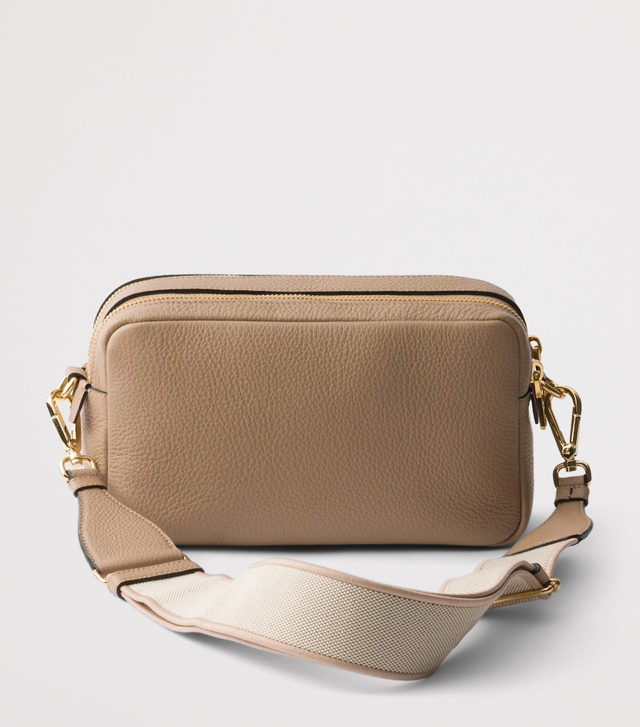 Small Leather Cross-Body Bag F04QL Image 3