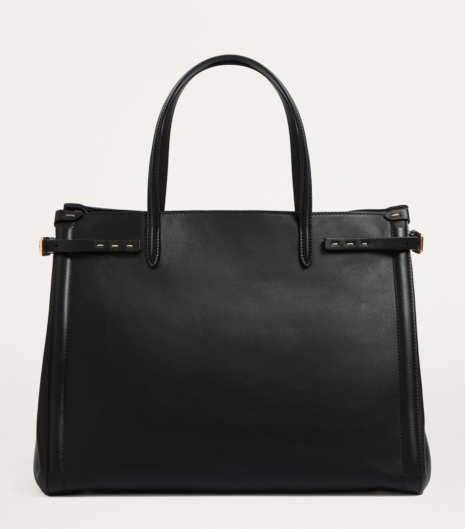 Medium Leather Antibes Top-Handle Bag 0NO Image 2