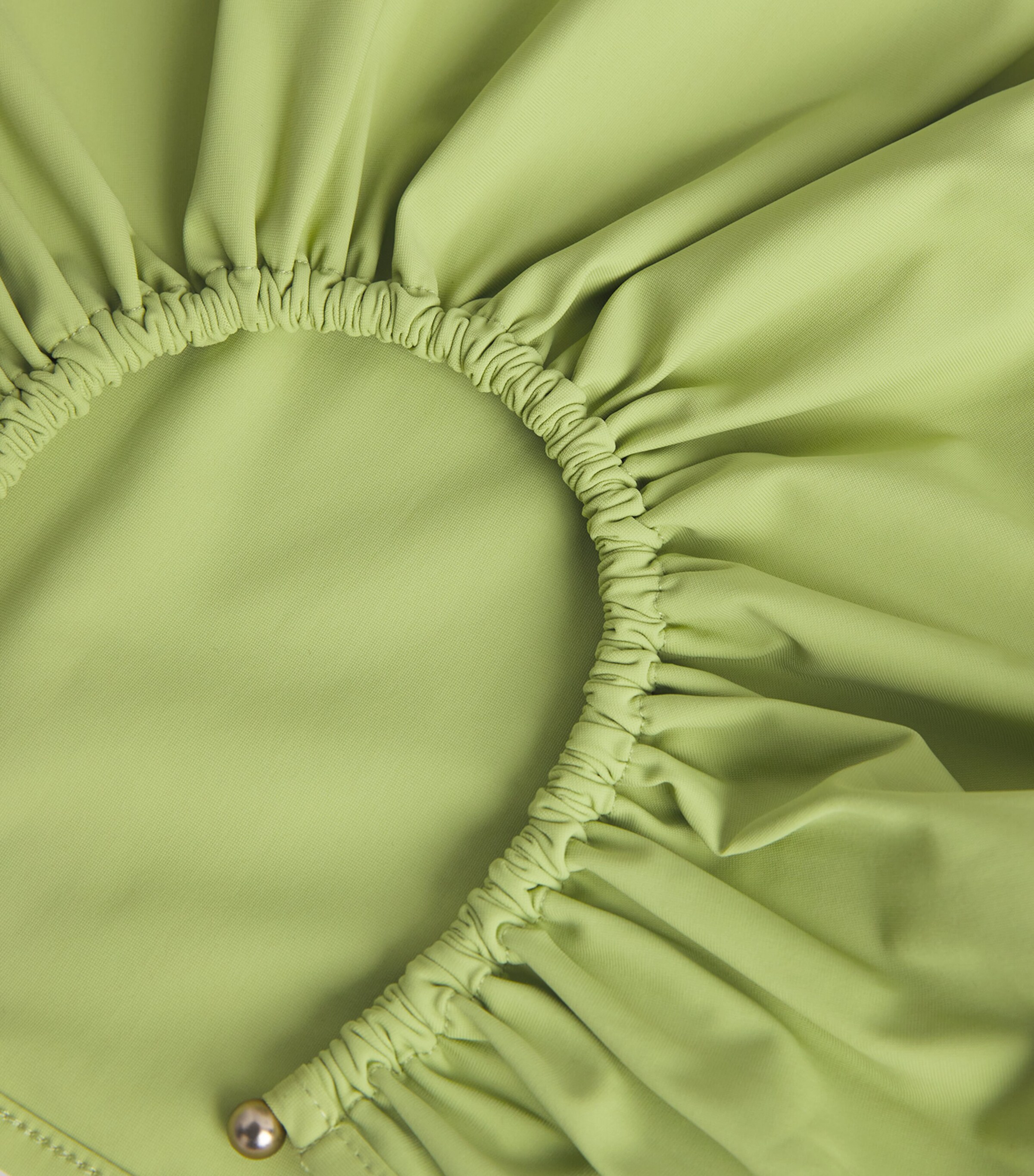 Gathered U-Prong Bikini Top FRESH LIME Image 4