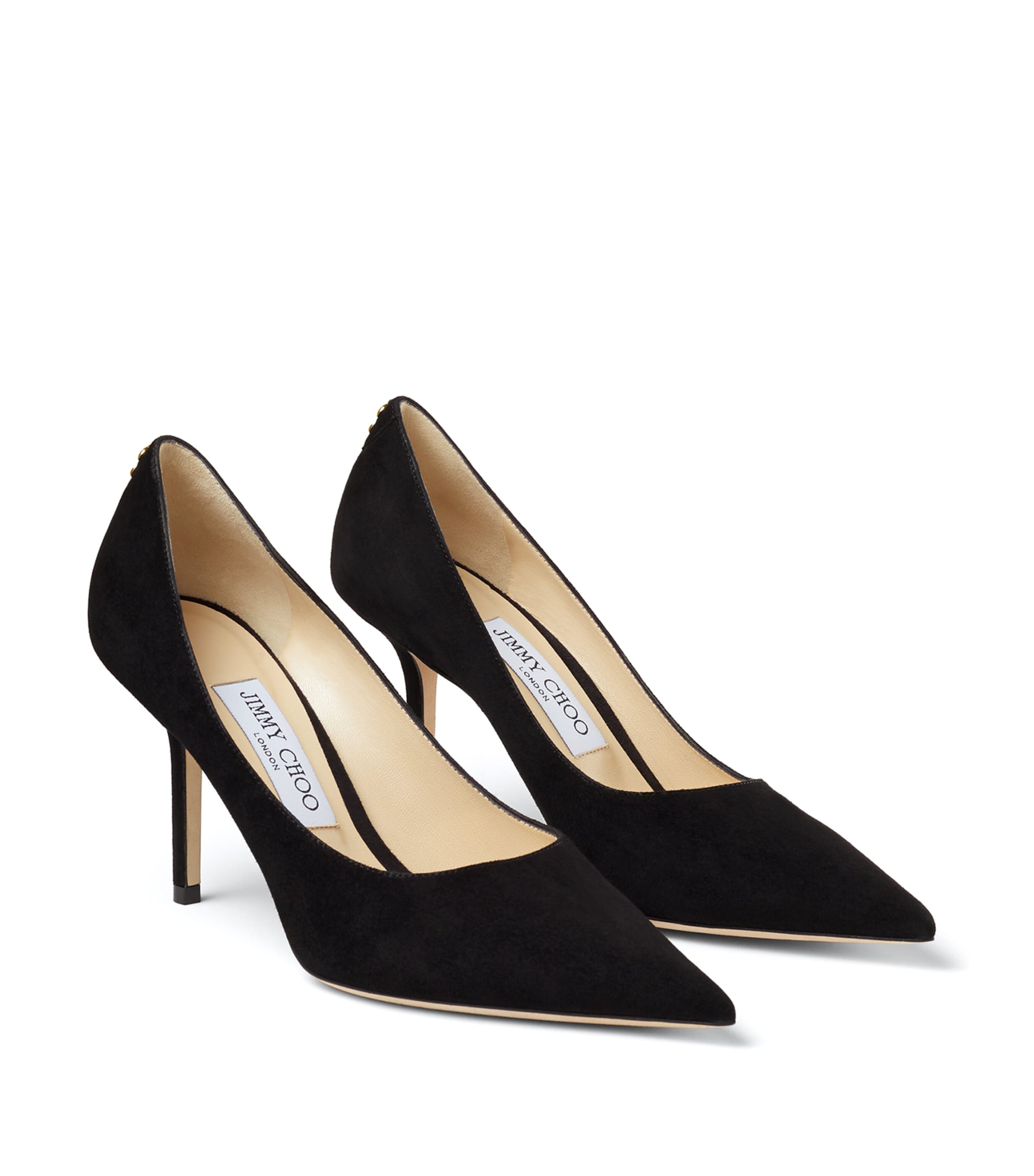 Jimmy Choo Love 85 Suede Pumps Black Image 4
