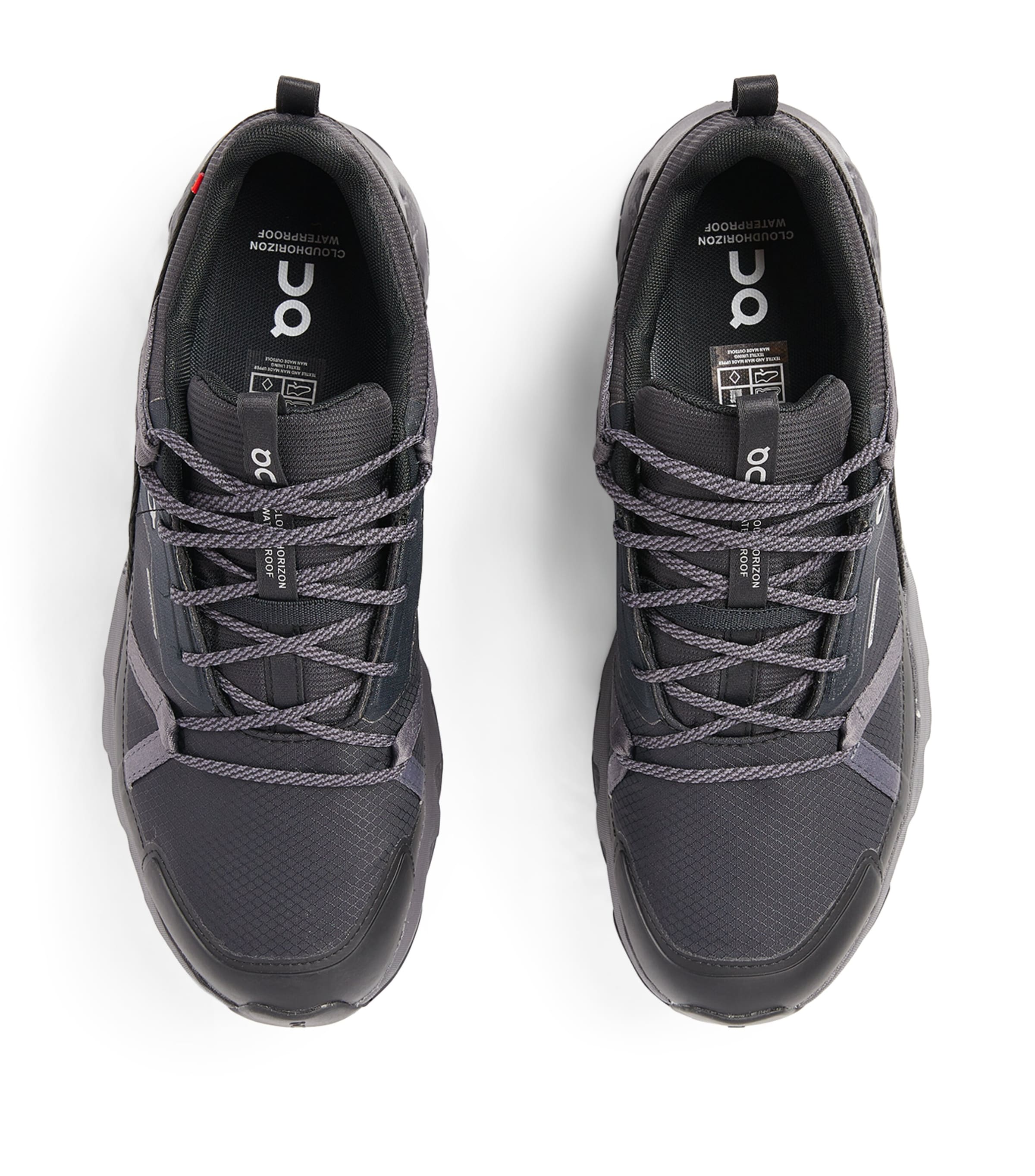 Waterproof Cloudhorizon Trainers BLACK | ECLIPSE Image 2