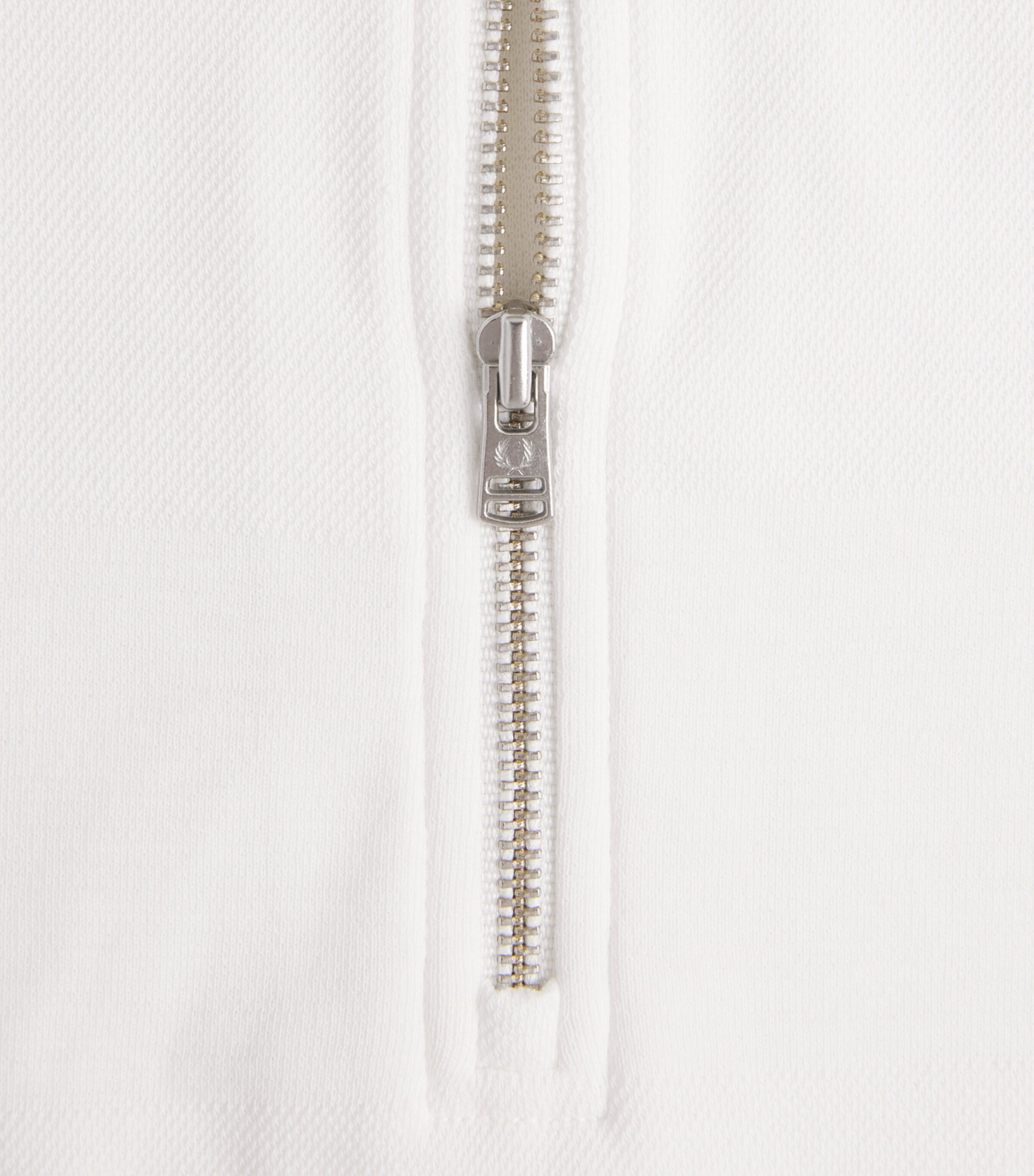 Fred Perry Mens Cotton Piqué Polo Shirt Snow White Image 6