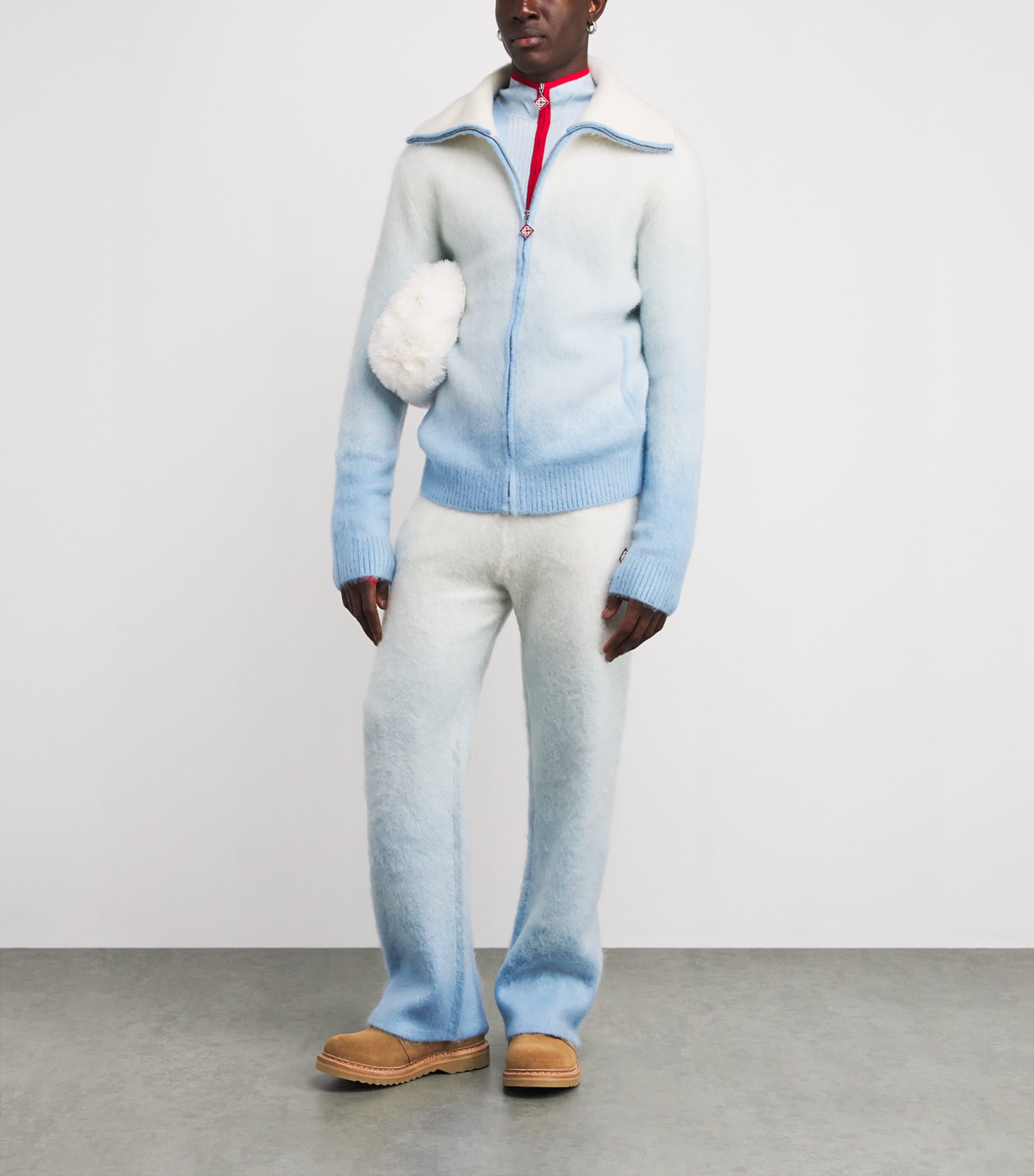 Wool-Mohair-Blend Gradient Jacket GRADIENT Image 2