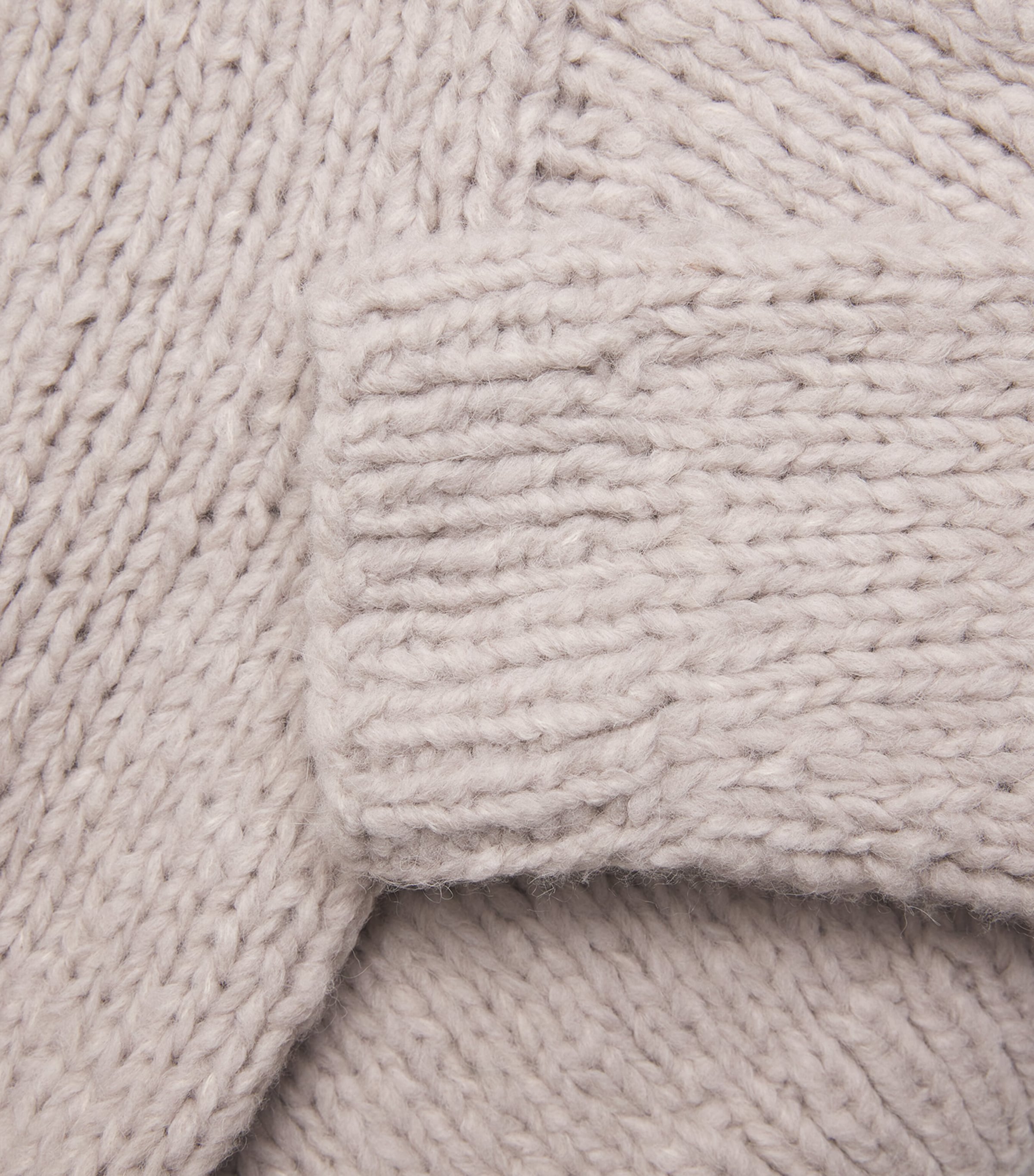 Alpaca-Merino Hand-Knitted Sweater LAVENDER Image 5