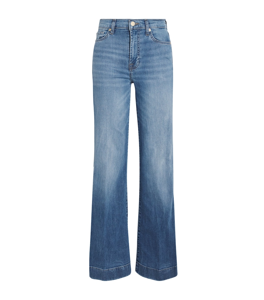 Modern Dojo Soho Flared Jeans LIGHT BLUE Image 1