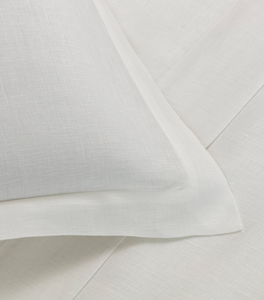 Divine Oxford Pillowcase (51cm x 71cm) B101 WHITE Image 3