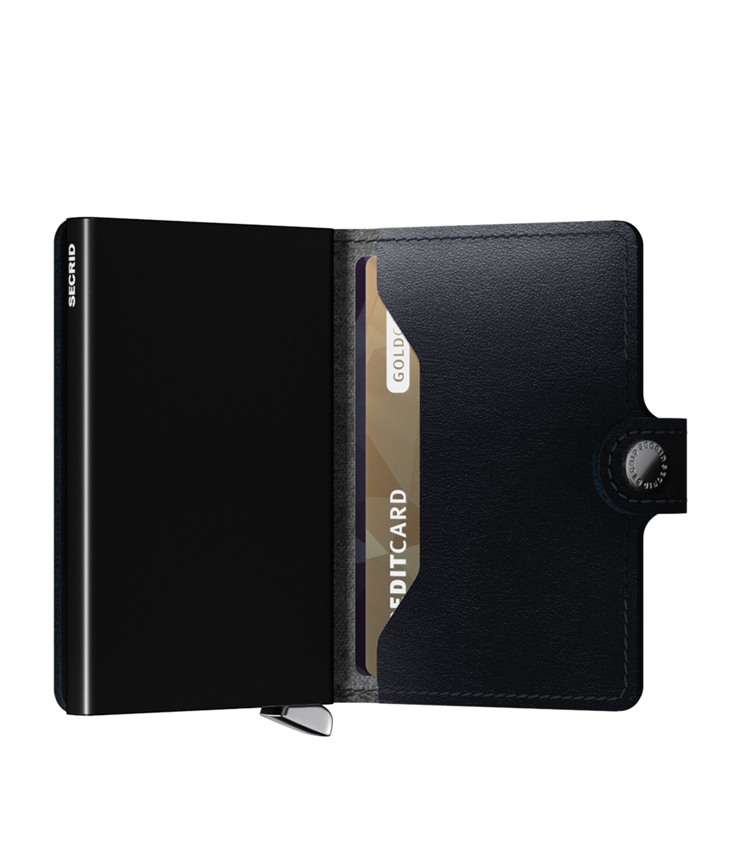 Secrid Leather Dusk Miniwallet Black Image 3