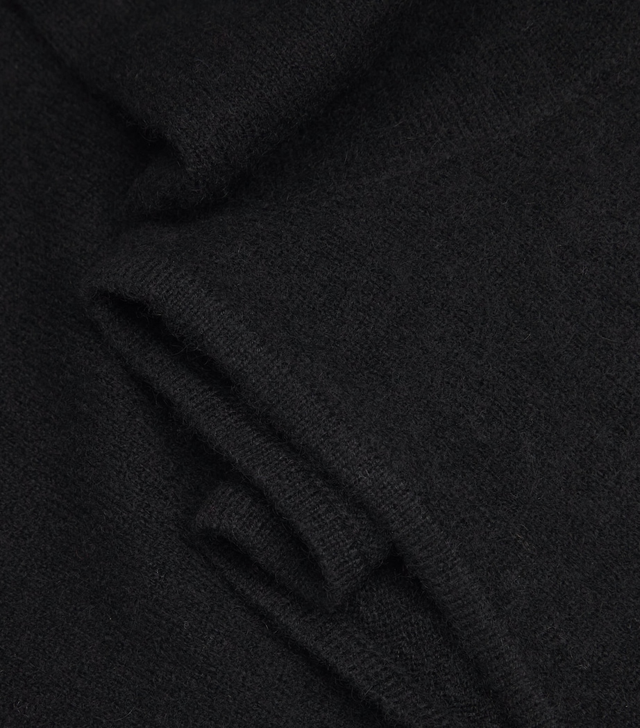 Cashmere Vida Sweater Vest BLACK Image 5