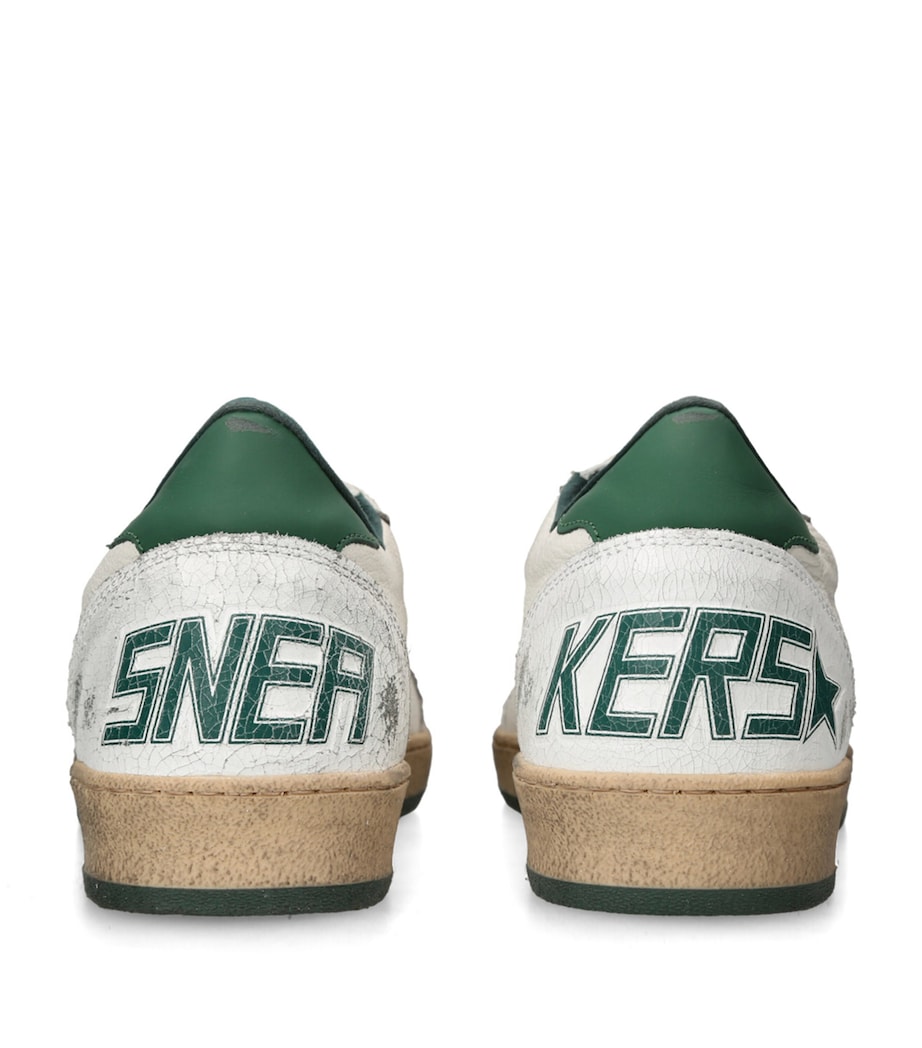 Leather Ballstar Sneakers GREEN OTH Image 2