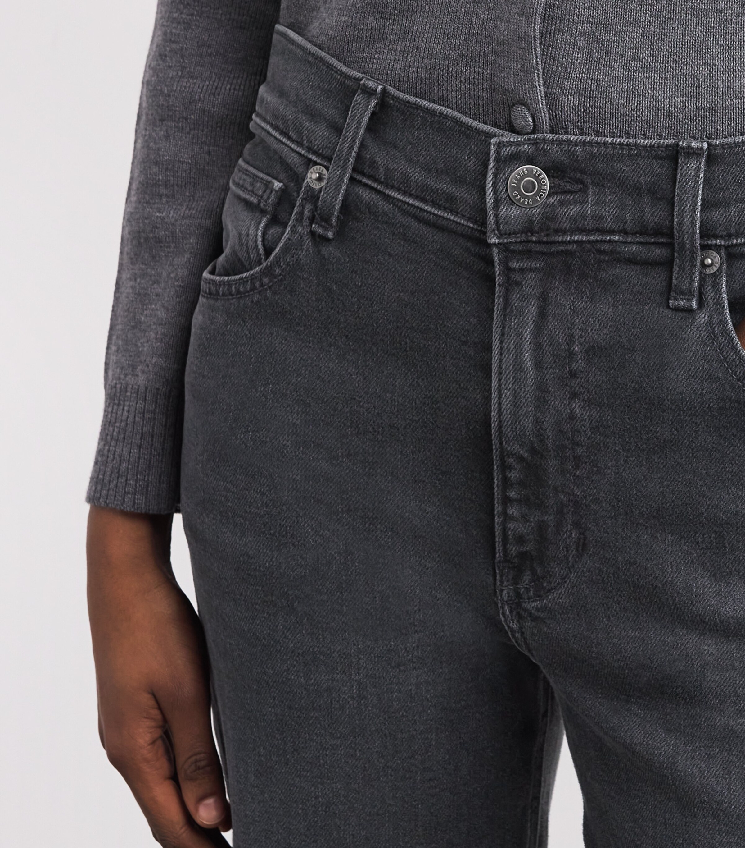 Leah Mid-Rise Straight Jeans WA_ON WASHED ONYX Image 6