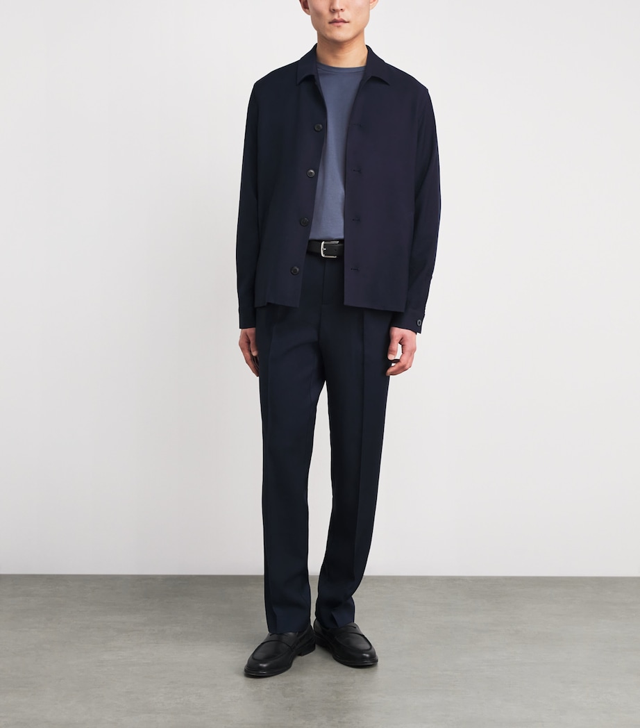 Supima Cotton Classic T-Shirt SLATE BLUE24 BUUA Image 2