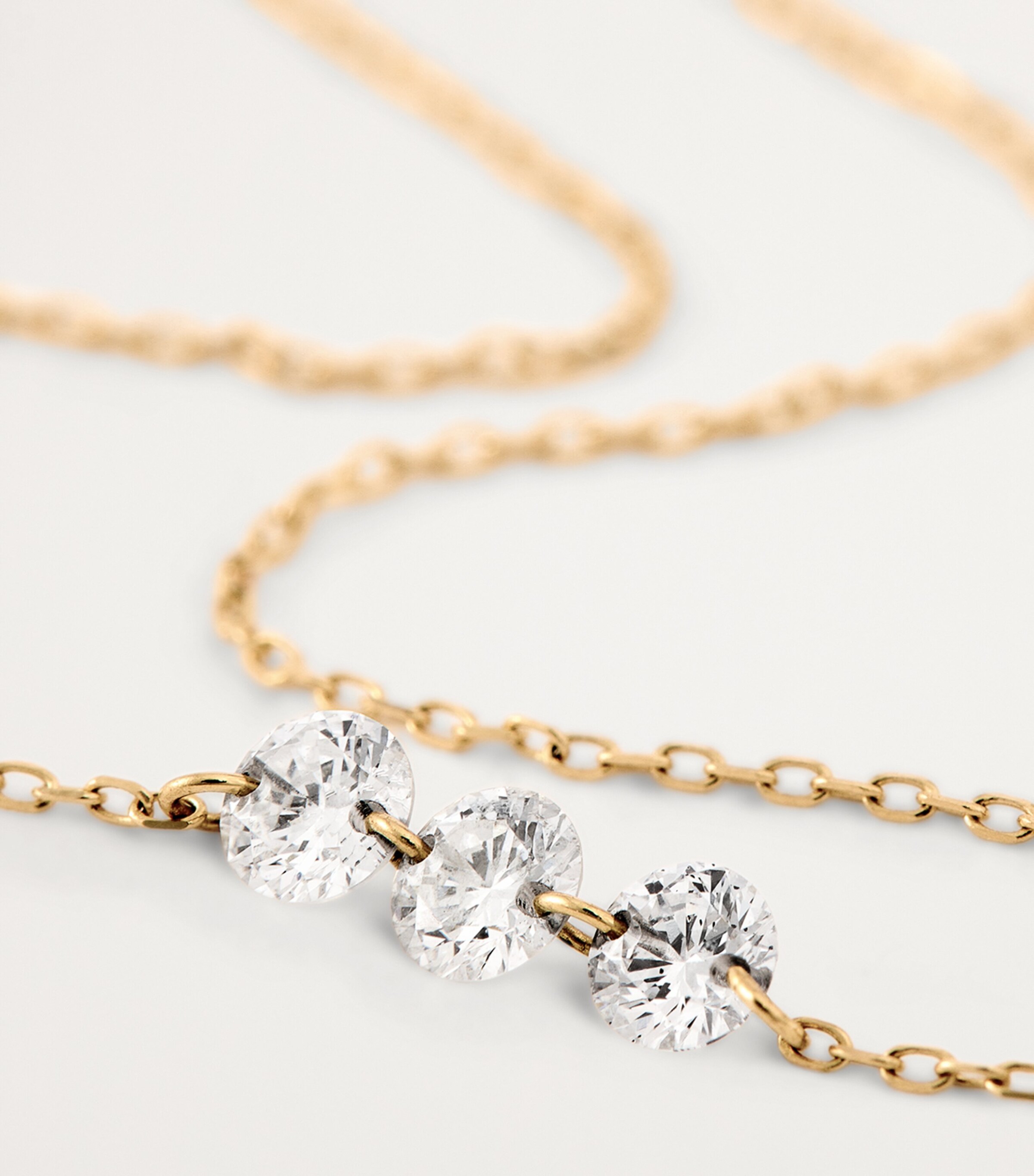 Yellow Gold and Diamond Danaé Bracelet YELLOW GOLD Image 4