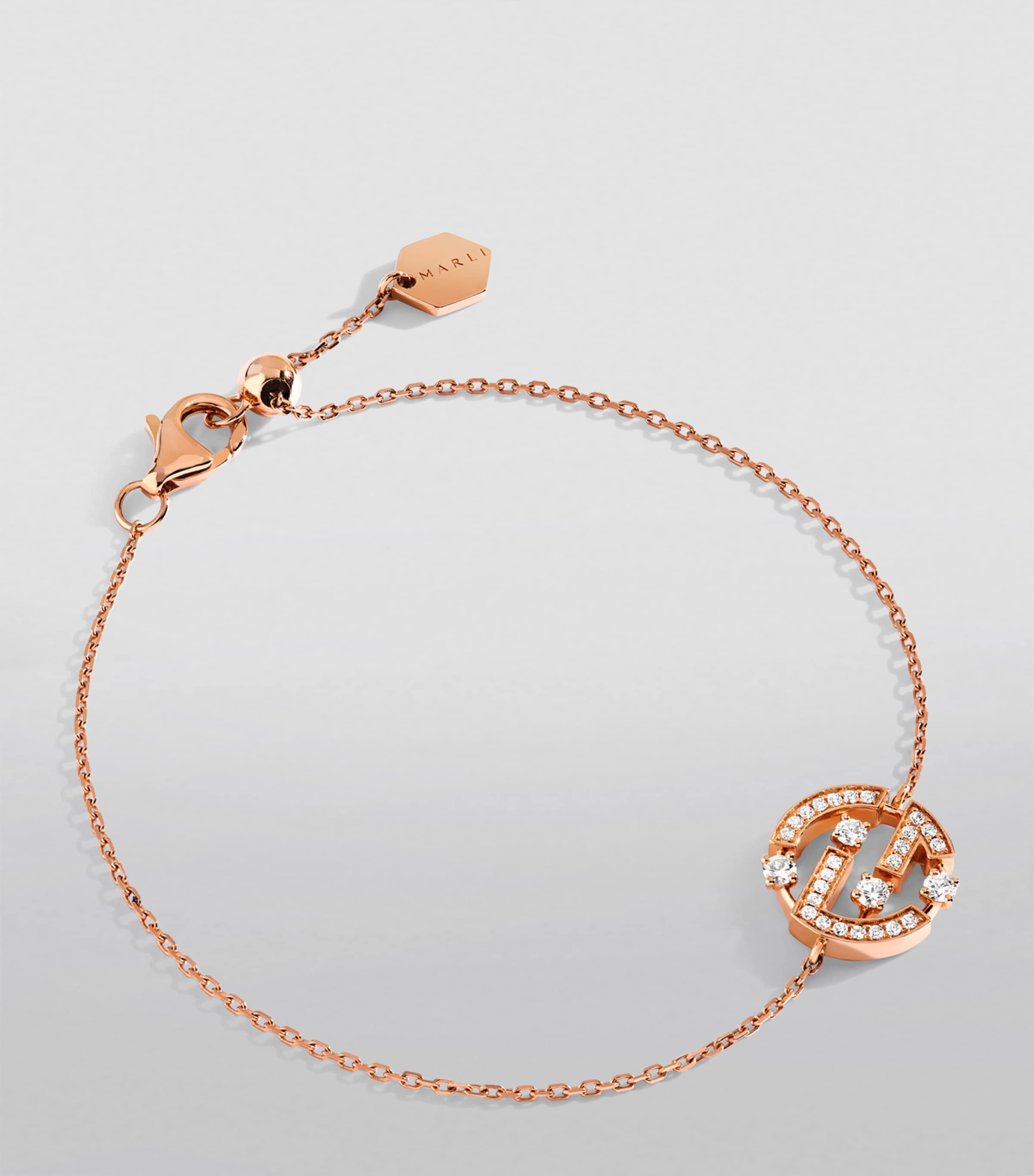 Rose Gold and Diamond Avenues Bracelet ROSE GOLD Image 2