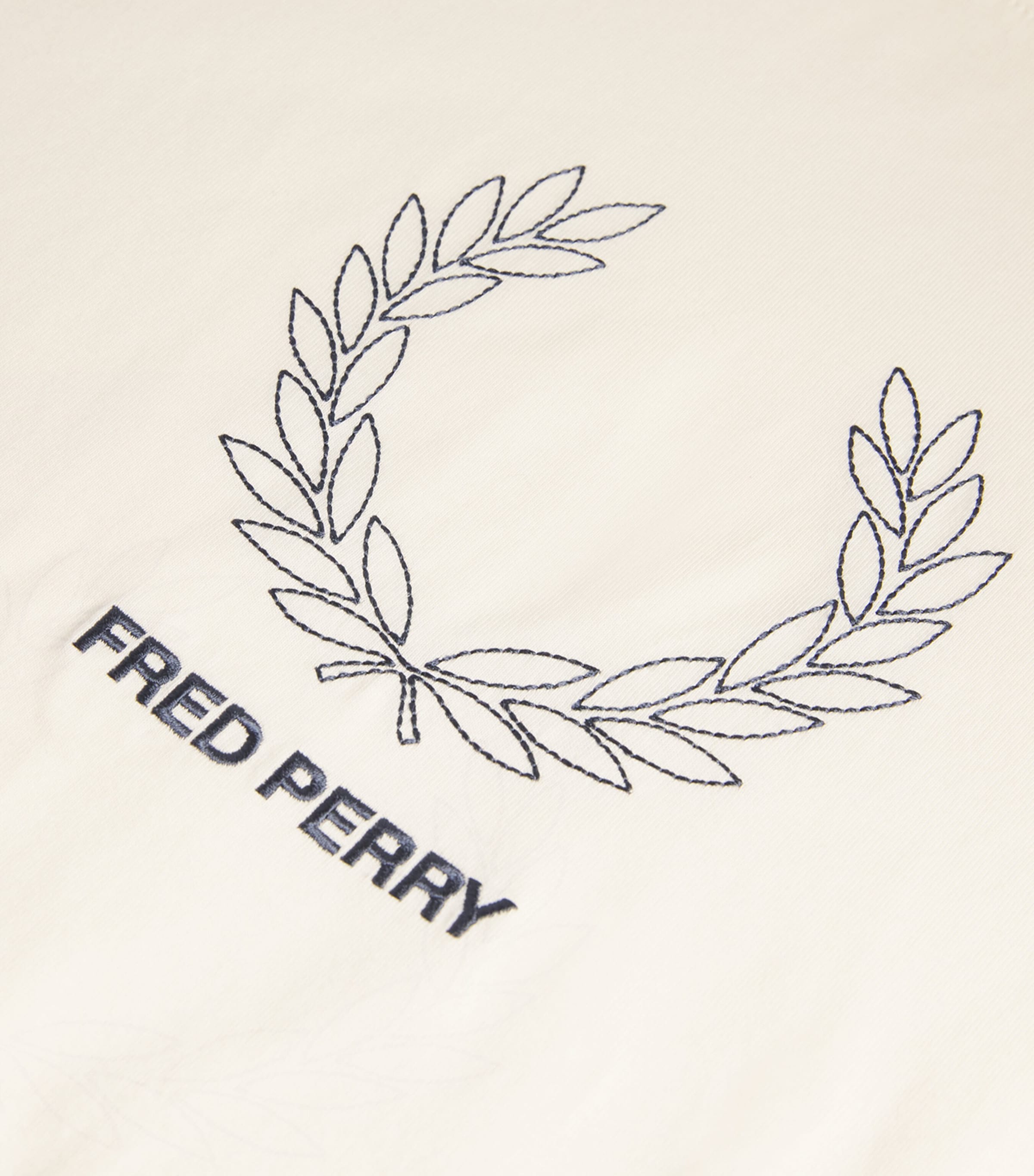 Cotton Laurel Wreath T-Shirt 560 ECRU Image 5
