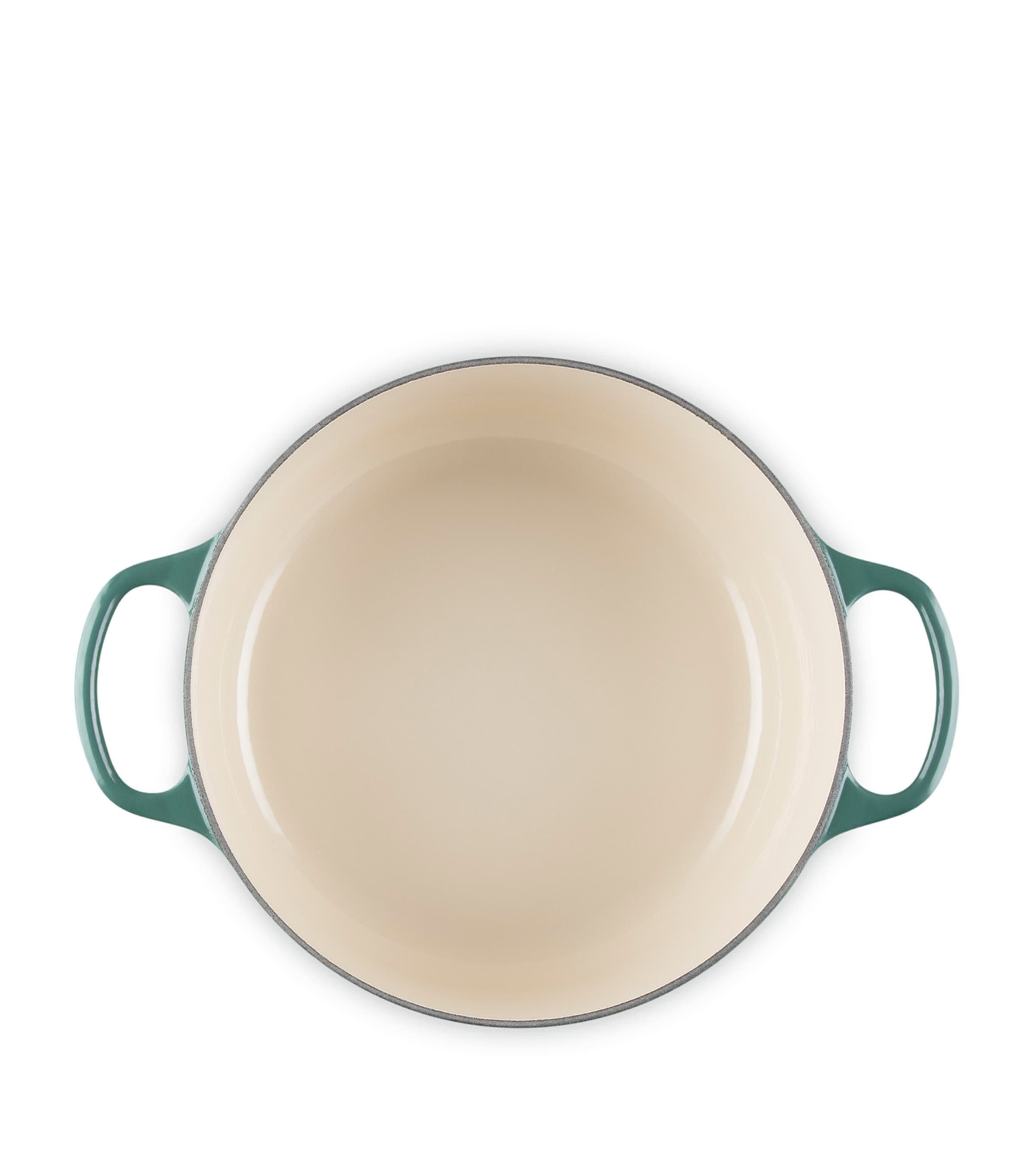 Le Creuset Cast Iron Christmas Round Casserole (24cm) Artichaut Image 3