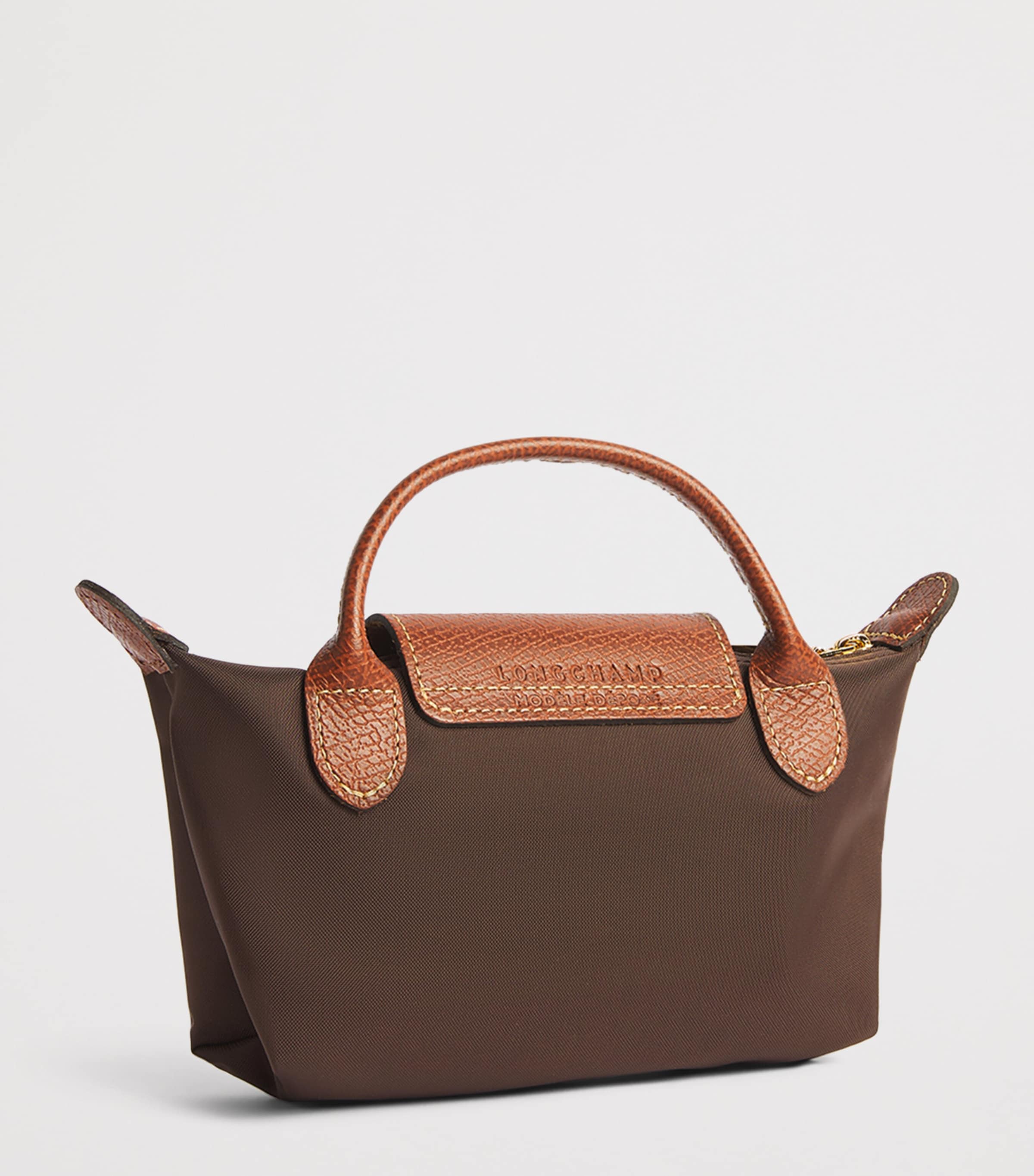 Longchamp Le Pliage Original Pouch Moka Image 3