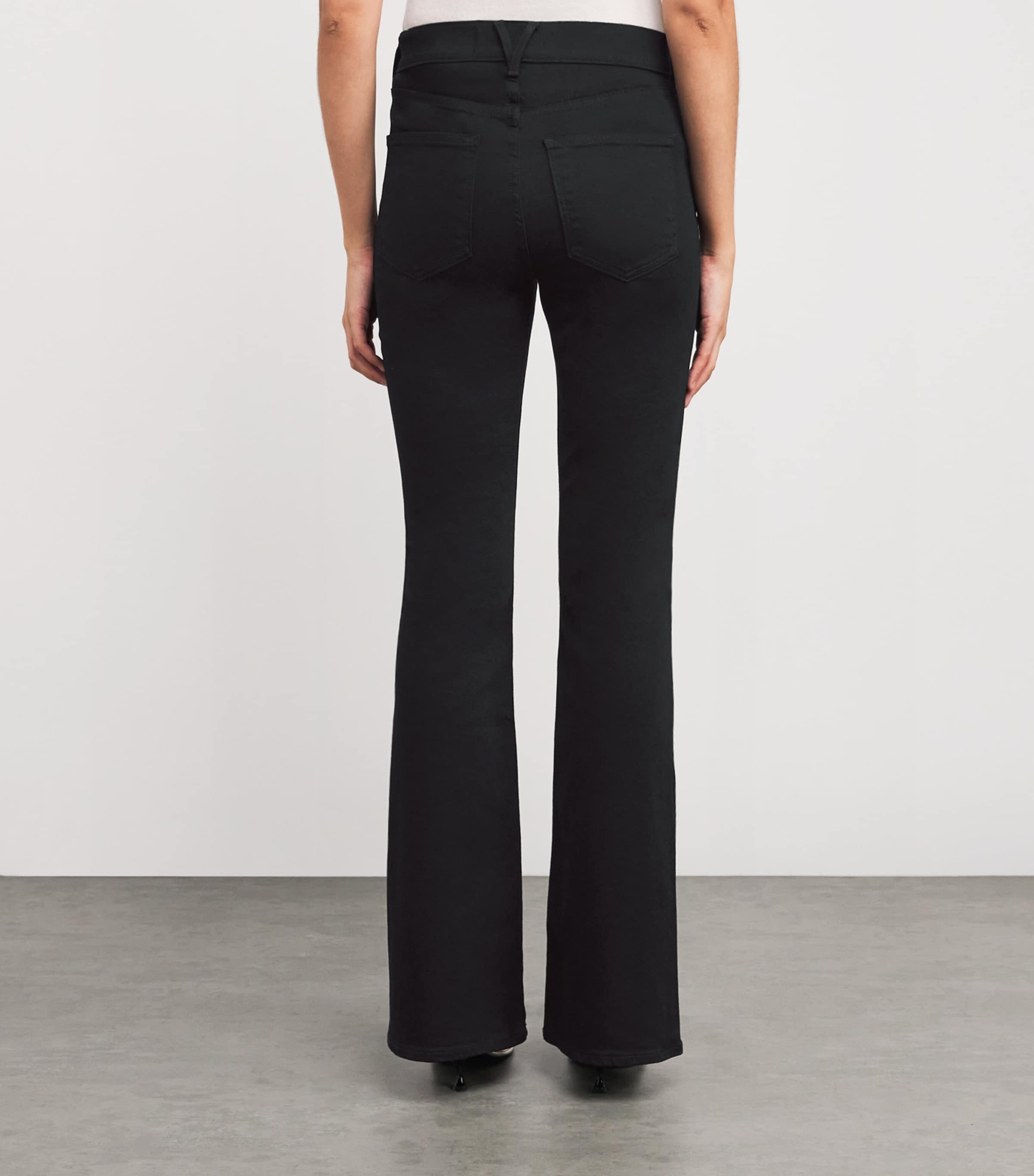 Beverly High-Rise Flared Jeans ONYX Image 4