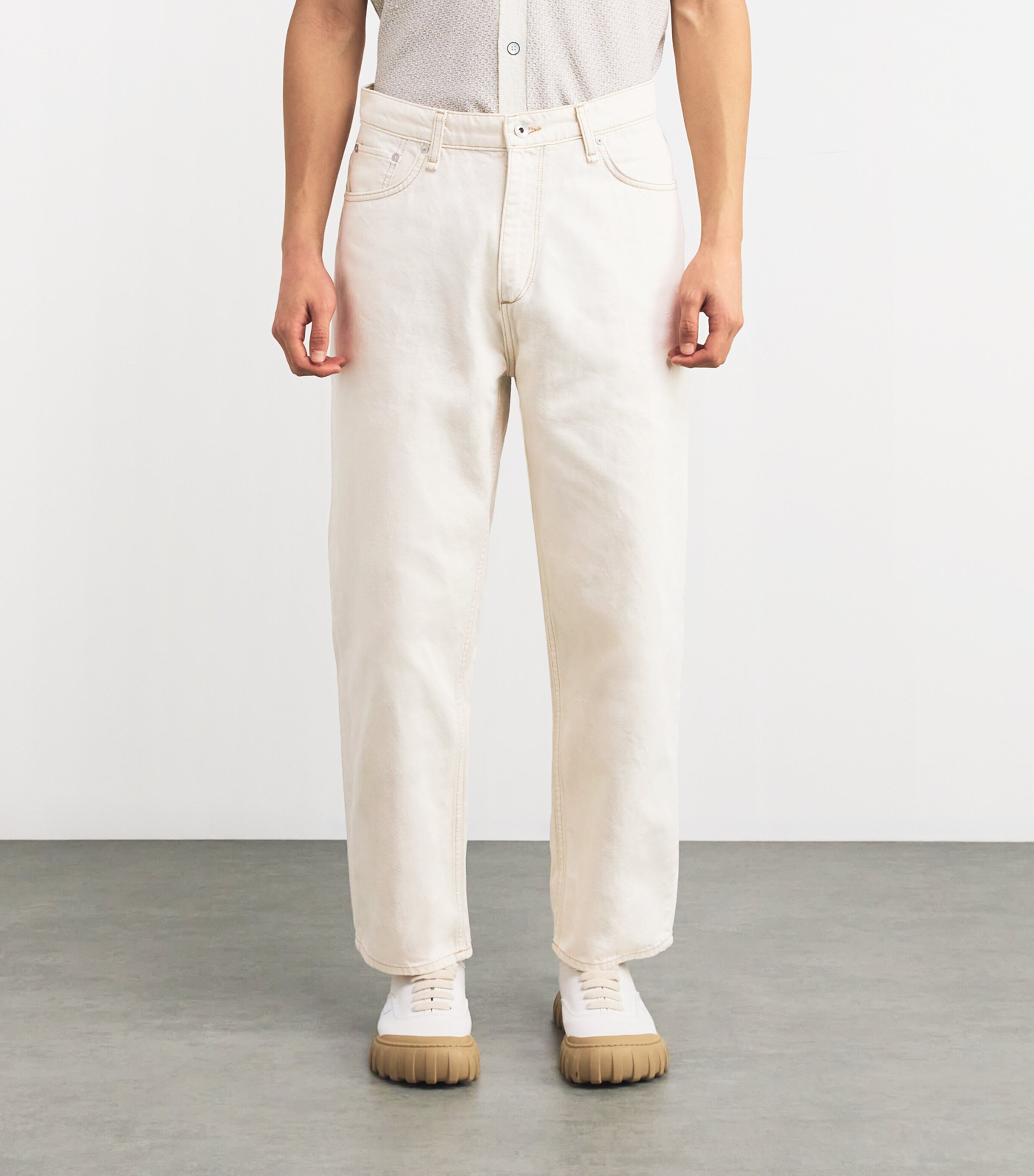 rbBAGGY Jeans ECRU Image 3